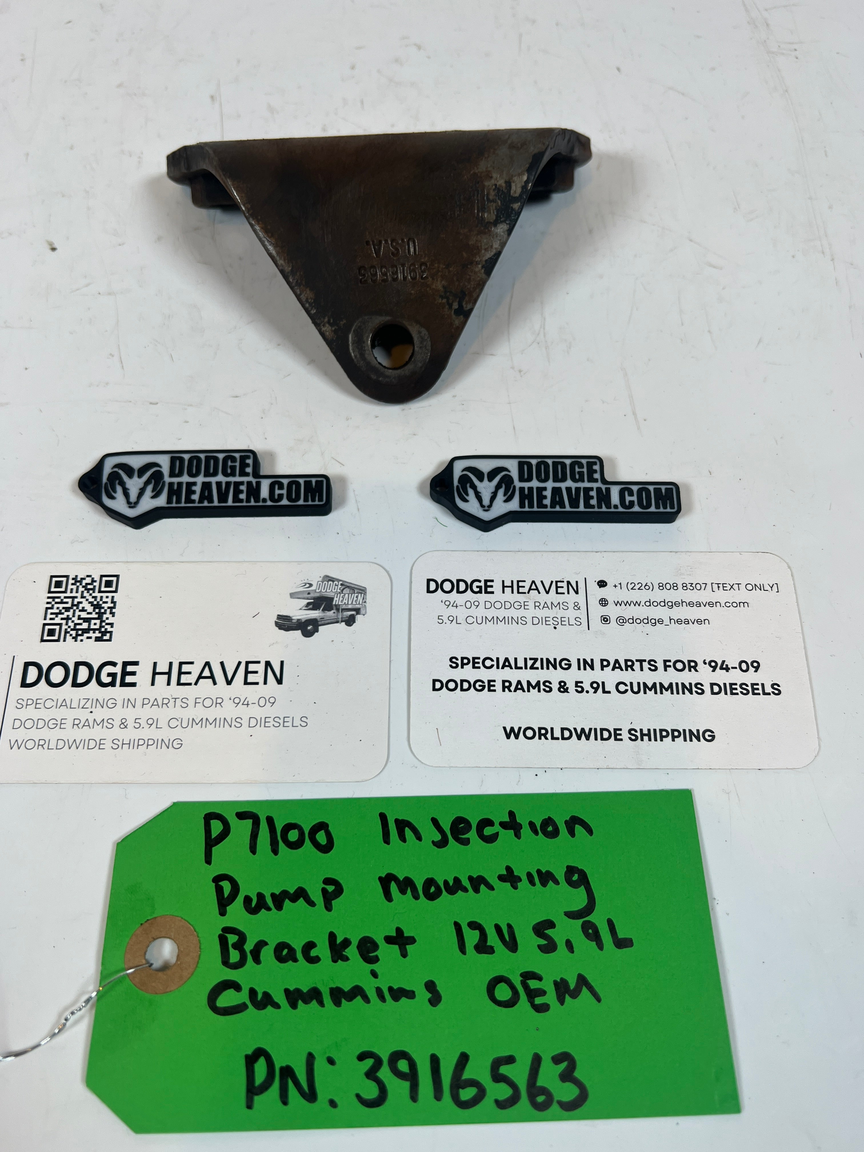 1994-1998 OEM Bosch p7100 P Pump Mounting Bracket 12V 5.9L Cummins