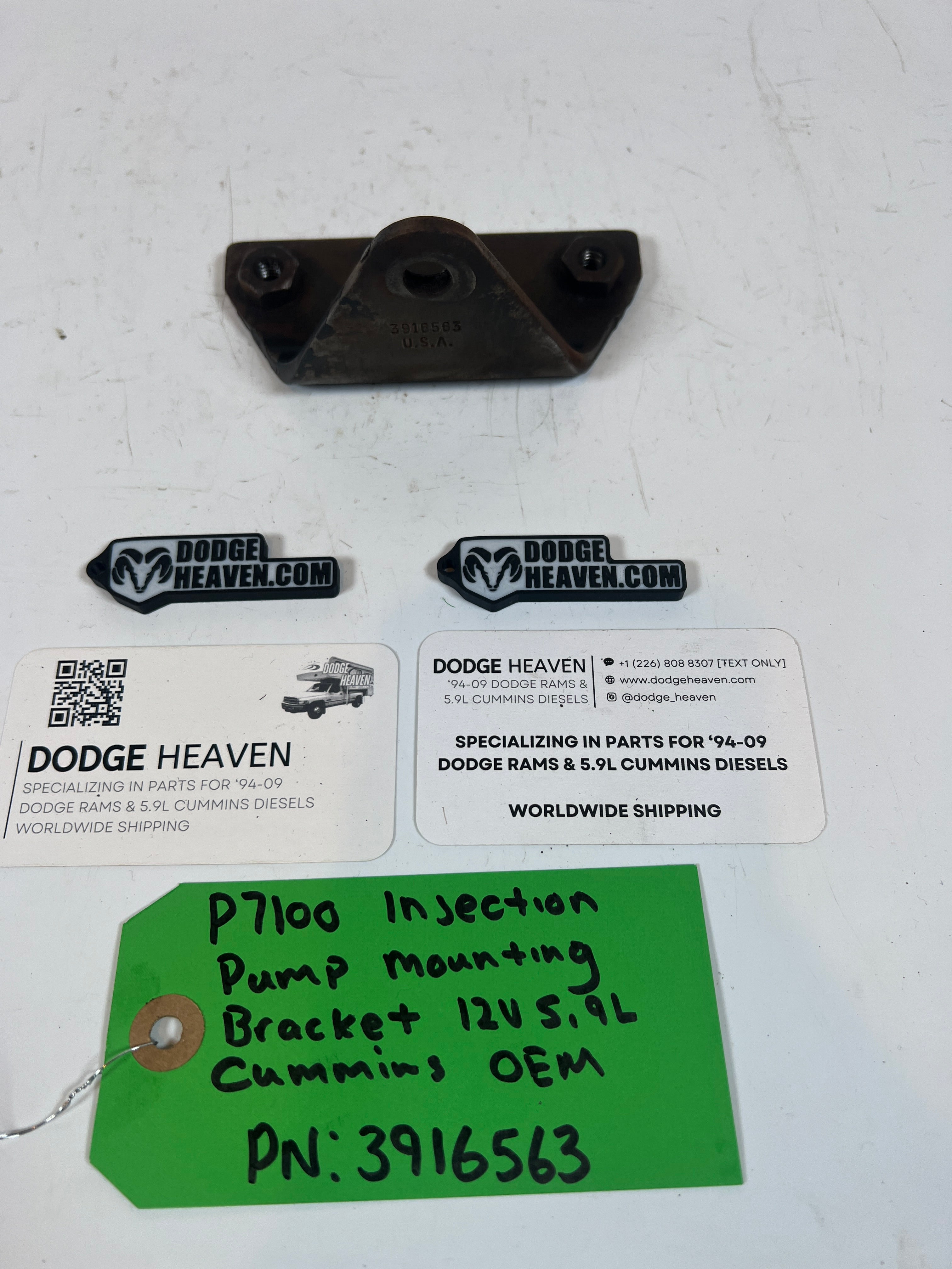 1994-1998 OEM Bosch p7100 P Pump Mounting Bracket 12V 5.9L Cummins