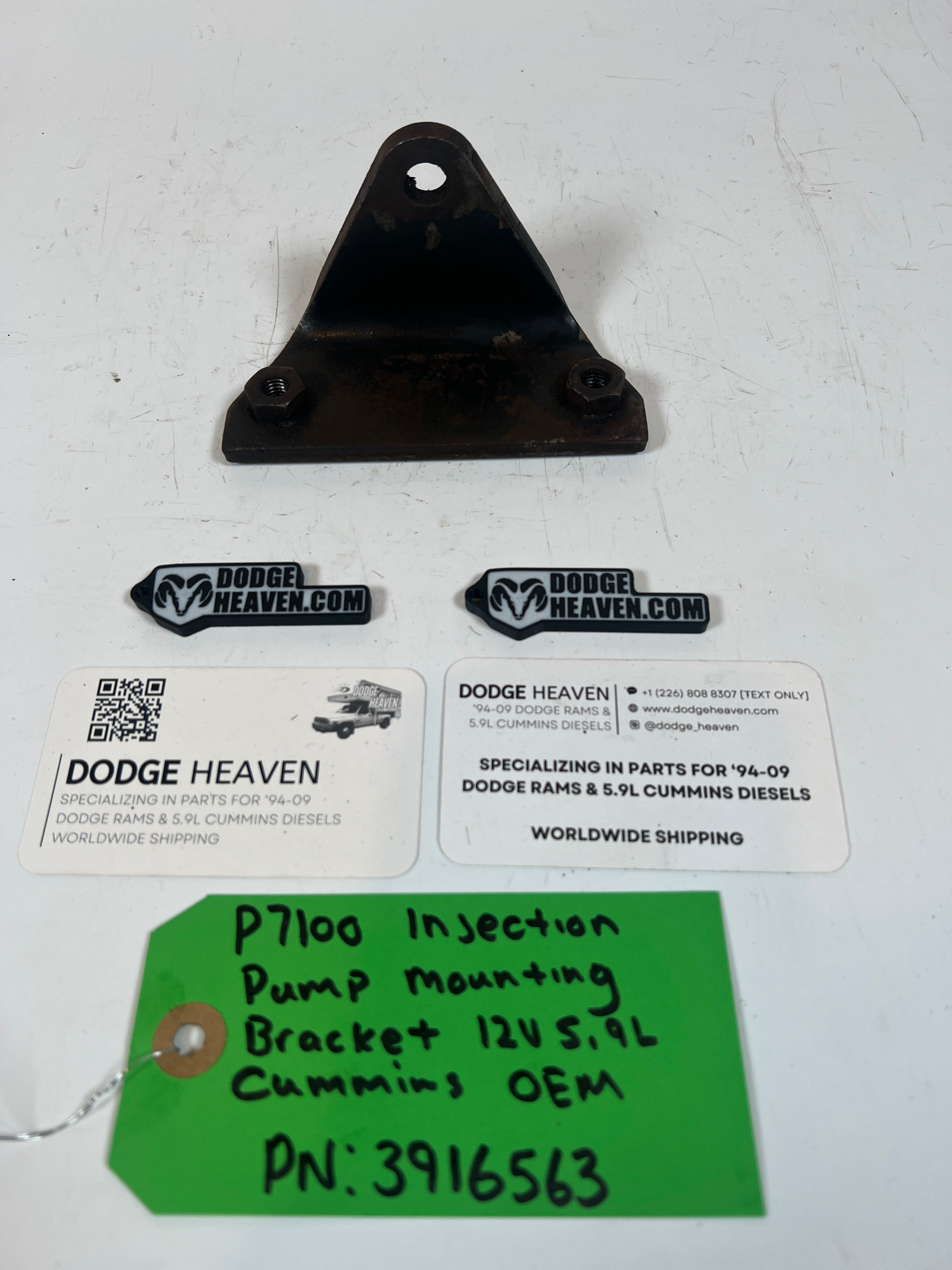 1994-1998 OEM Bosch p7100 P Pump Mounting Bracket 12V 5.9L Cummins