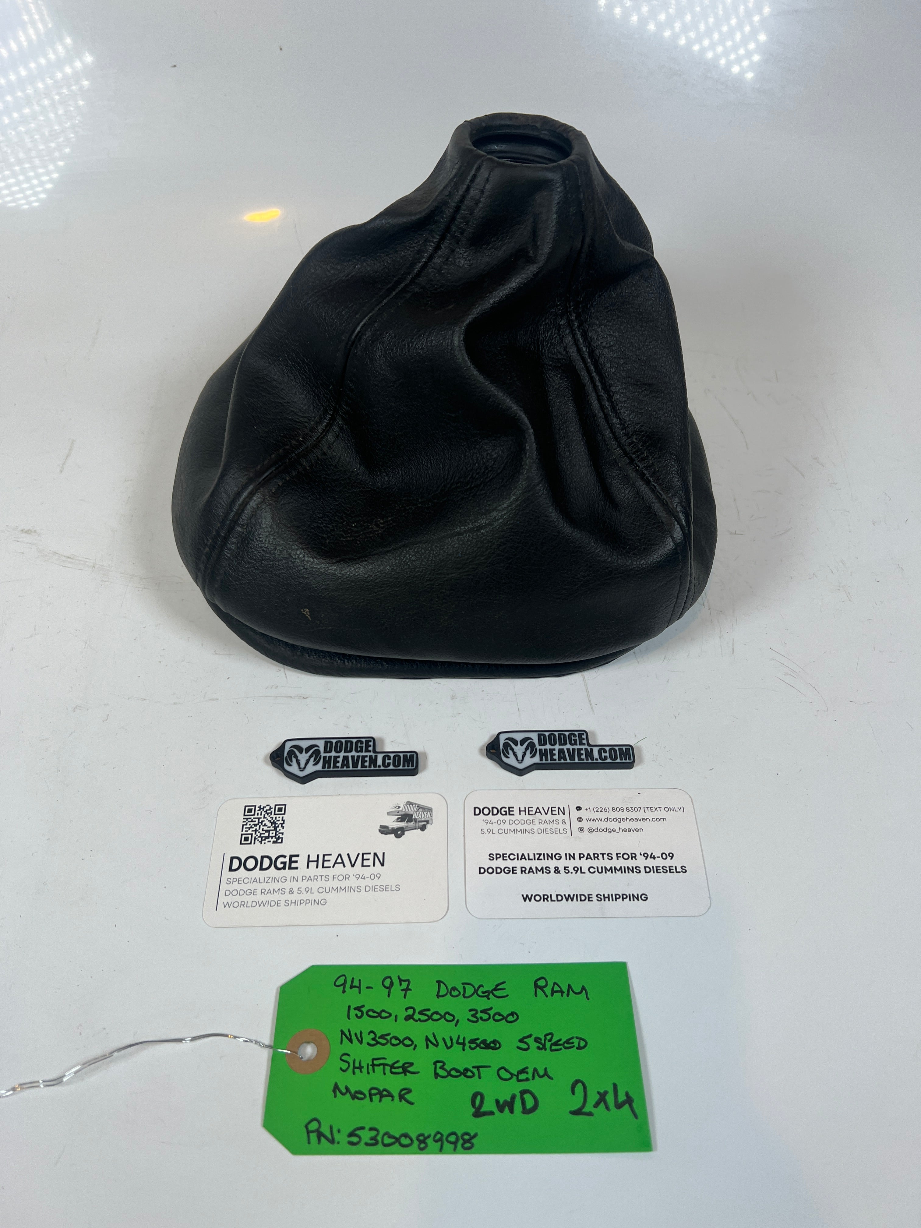 1994-1997 Dodge Ram 1500-2500 Manual 5 Speed Shifter Boot 2WD