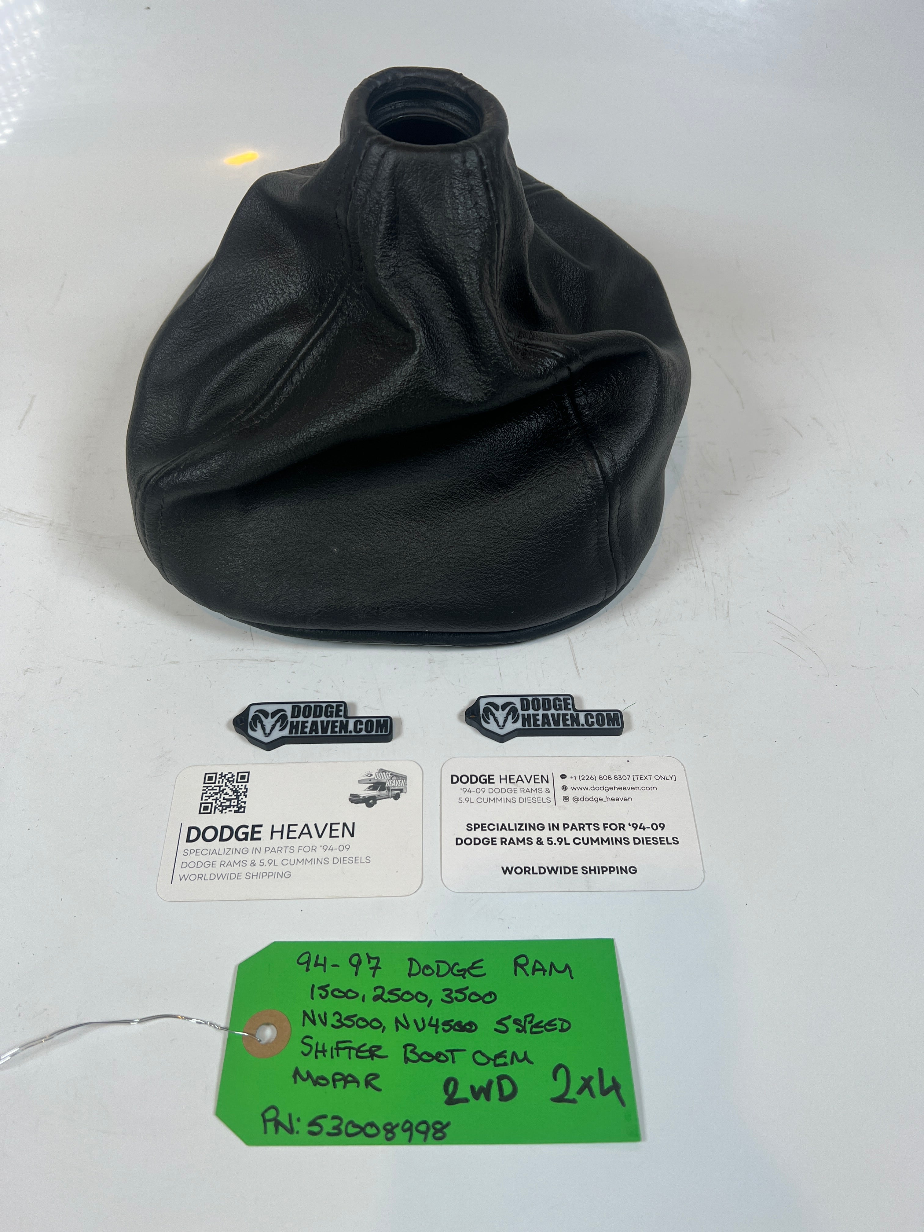 1994-1997 Dodge Ram 1500-2500 Manual 5 Speed Shifter Boot 2WD