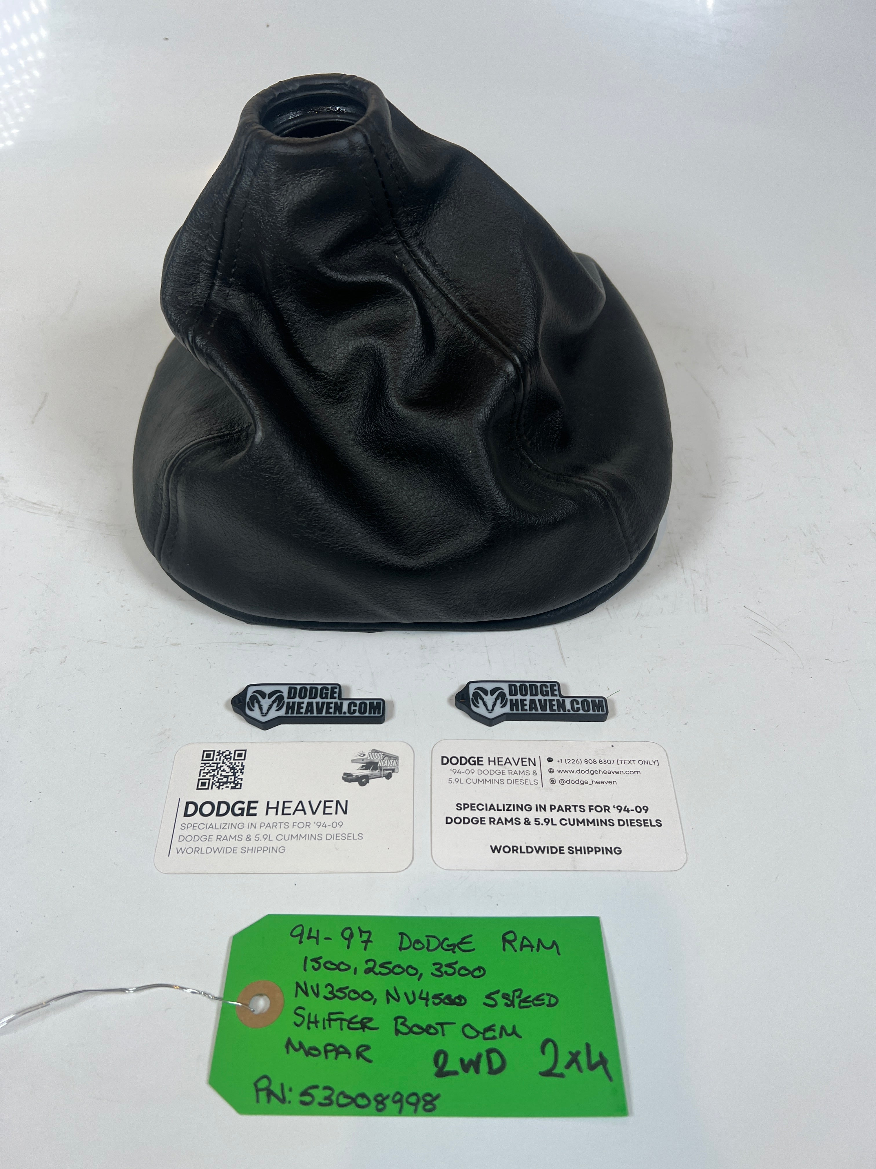 1994-1997 Dodge Ram 1500-2500 Manual 5 Speed Shifter Boot 2WD