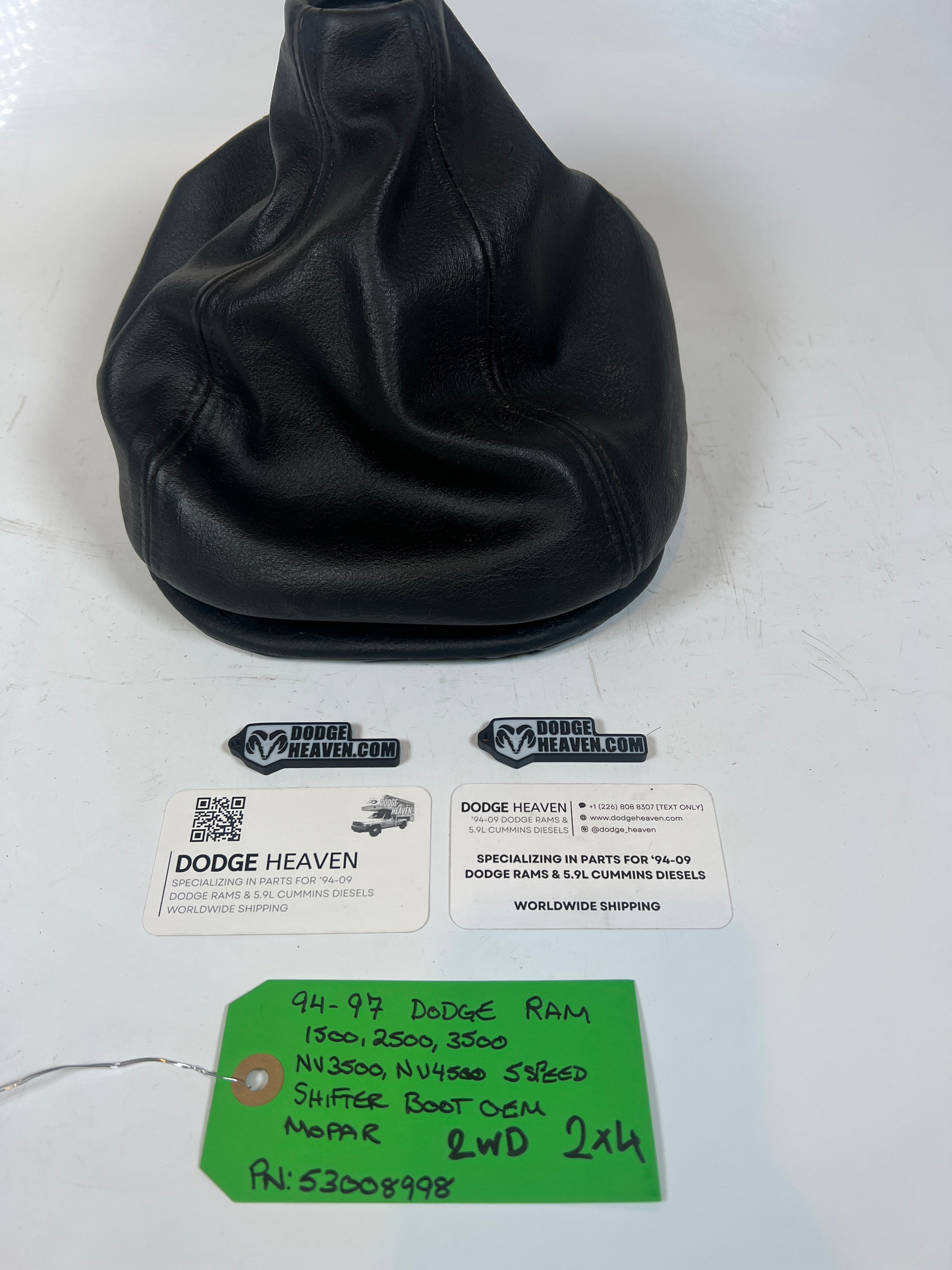 1994-1997 Dodge Ram 1500-2500 Manual 5 Speed Shifter Boot 2WD