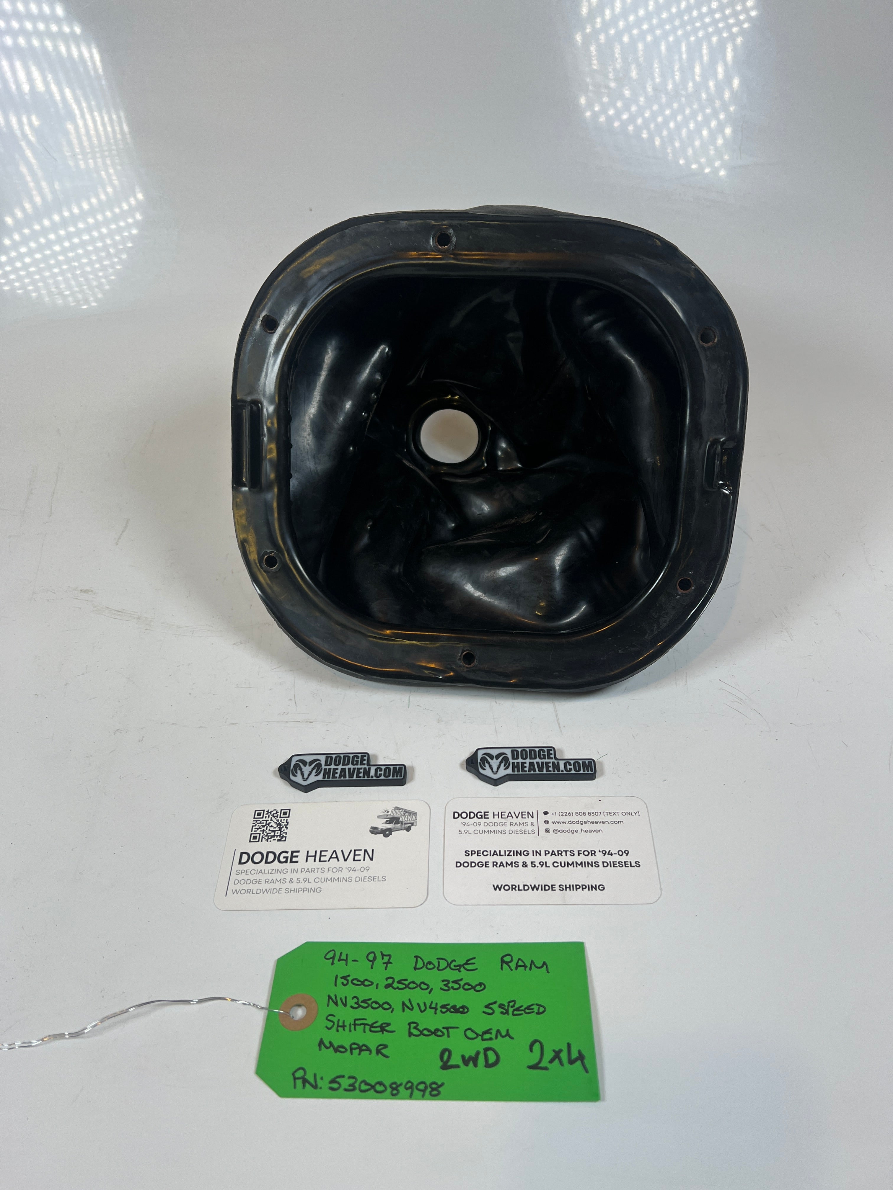 1994-1997 Dodge Ram 1500-2500 Manual 5 Speed Shifter Boot 2WD