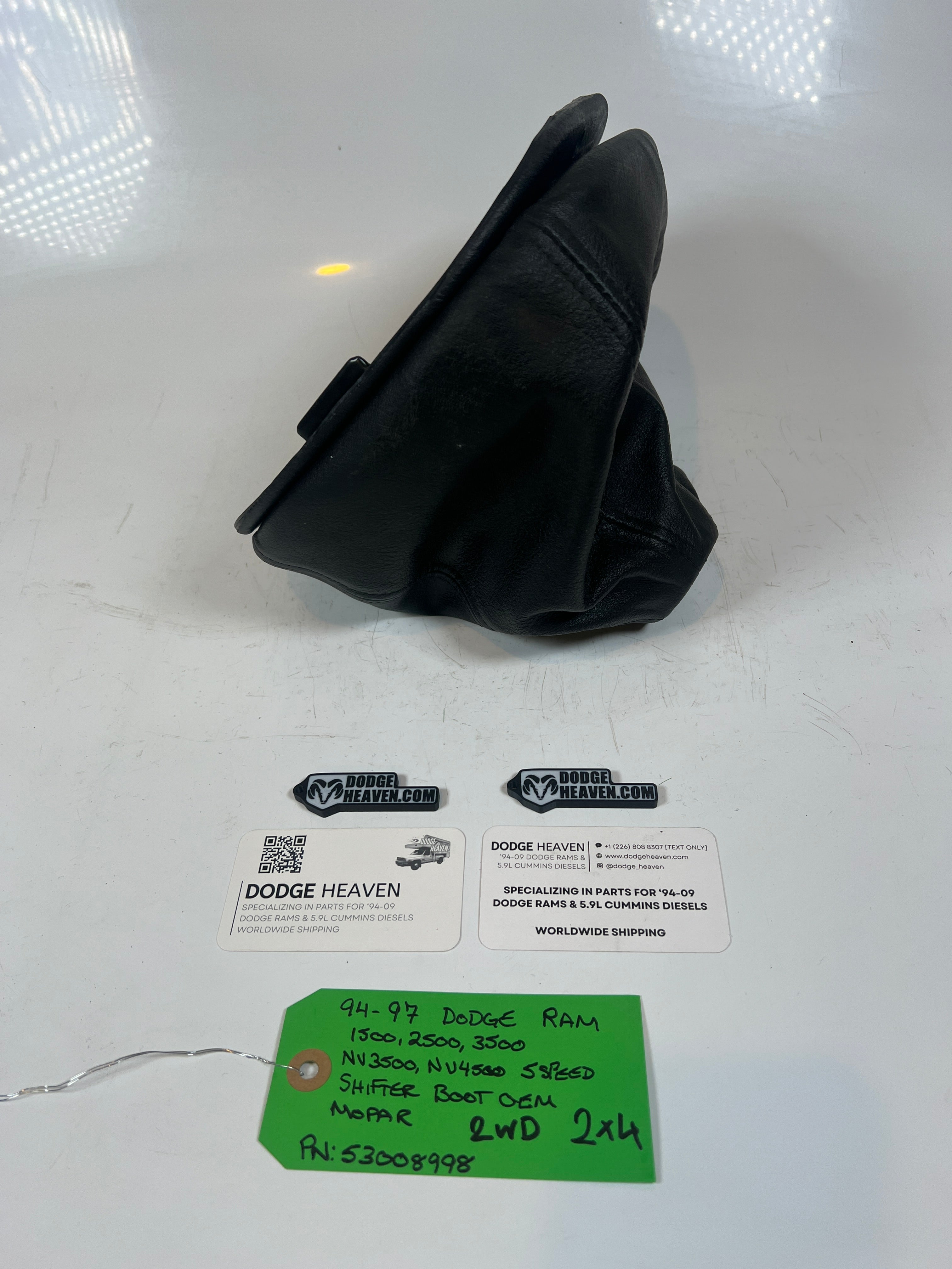 1994-1997 Dodge Ram 1500-2500 Manual 5 Speed Shifter Boot 2WD
