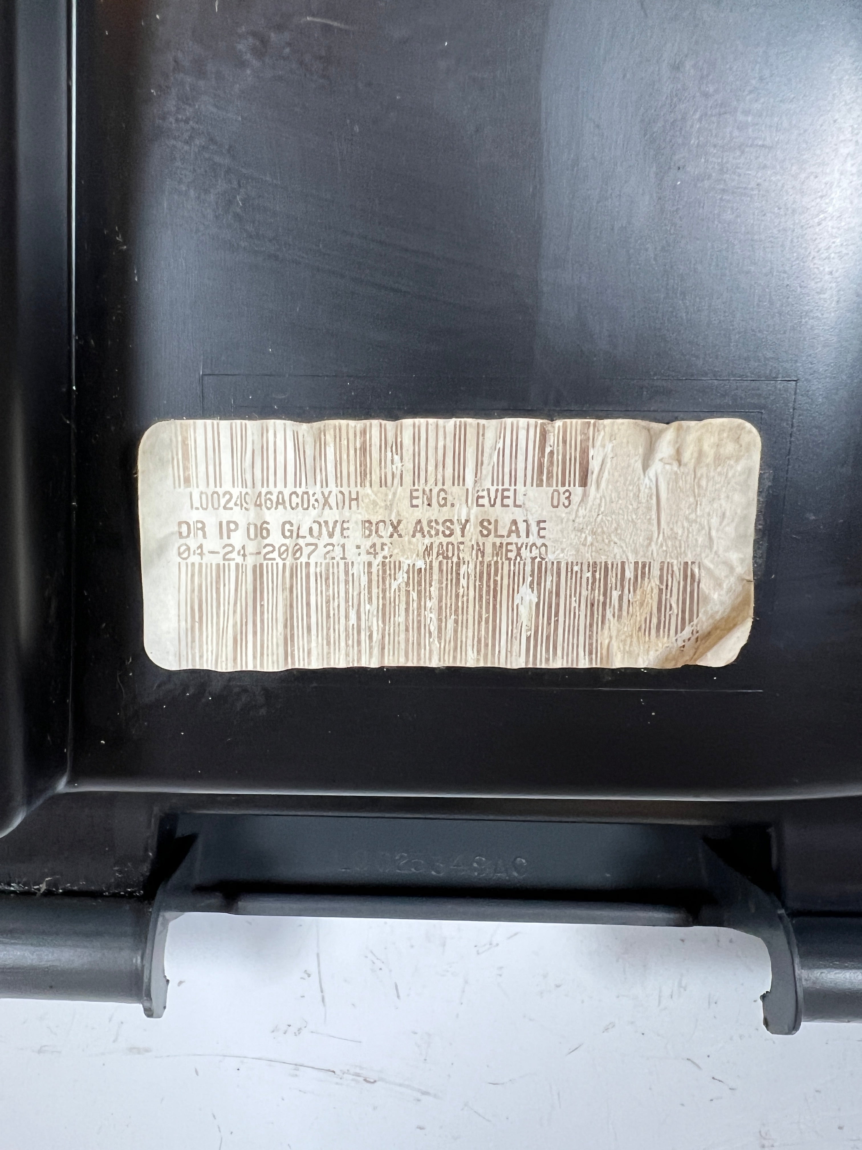 2006-2009 Dodge Ram 1500-3500 Glove Box Light Grey