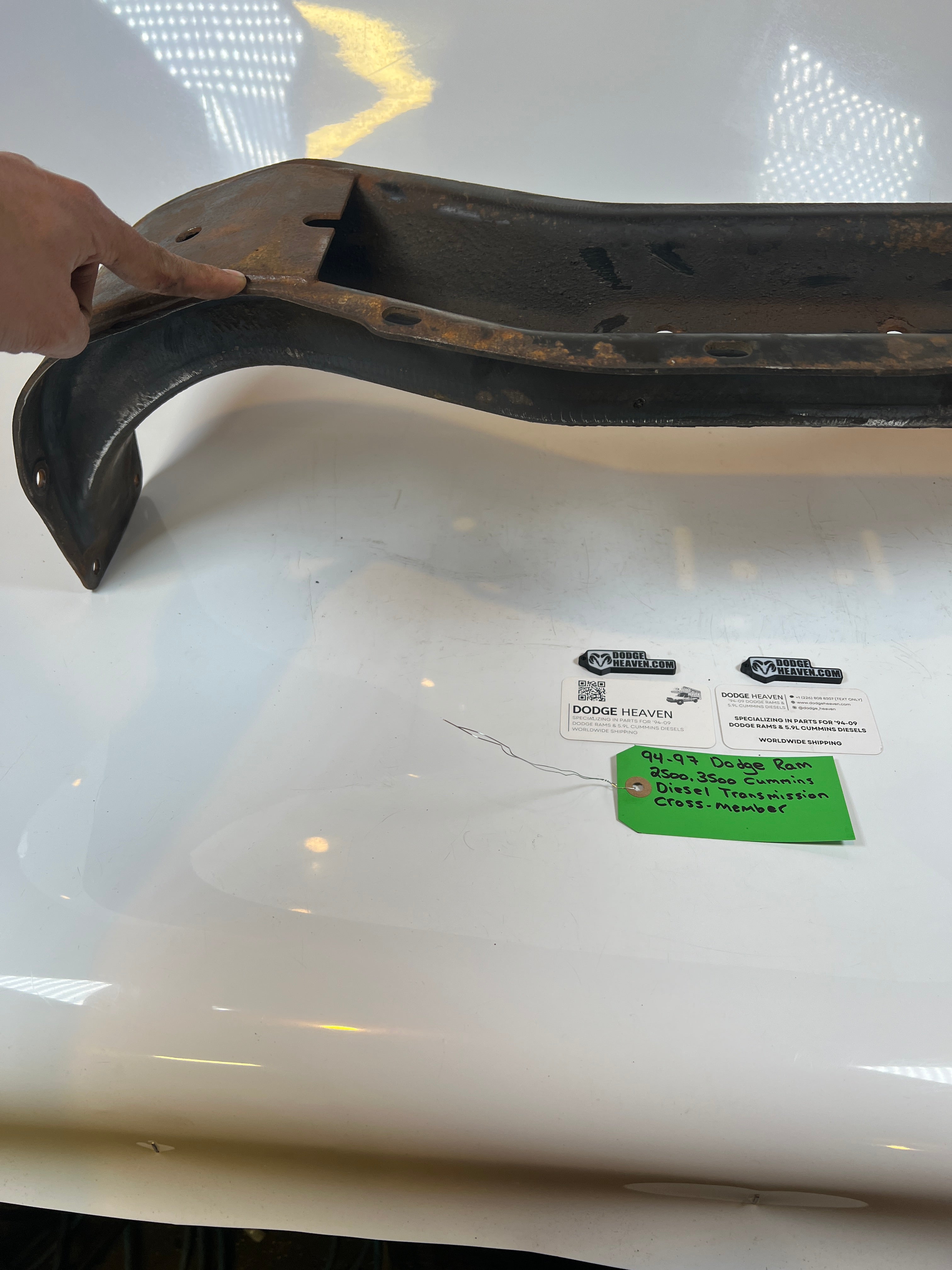 1994-1997 Dodge Ram 2500 3500 Transmission Cross Member