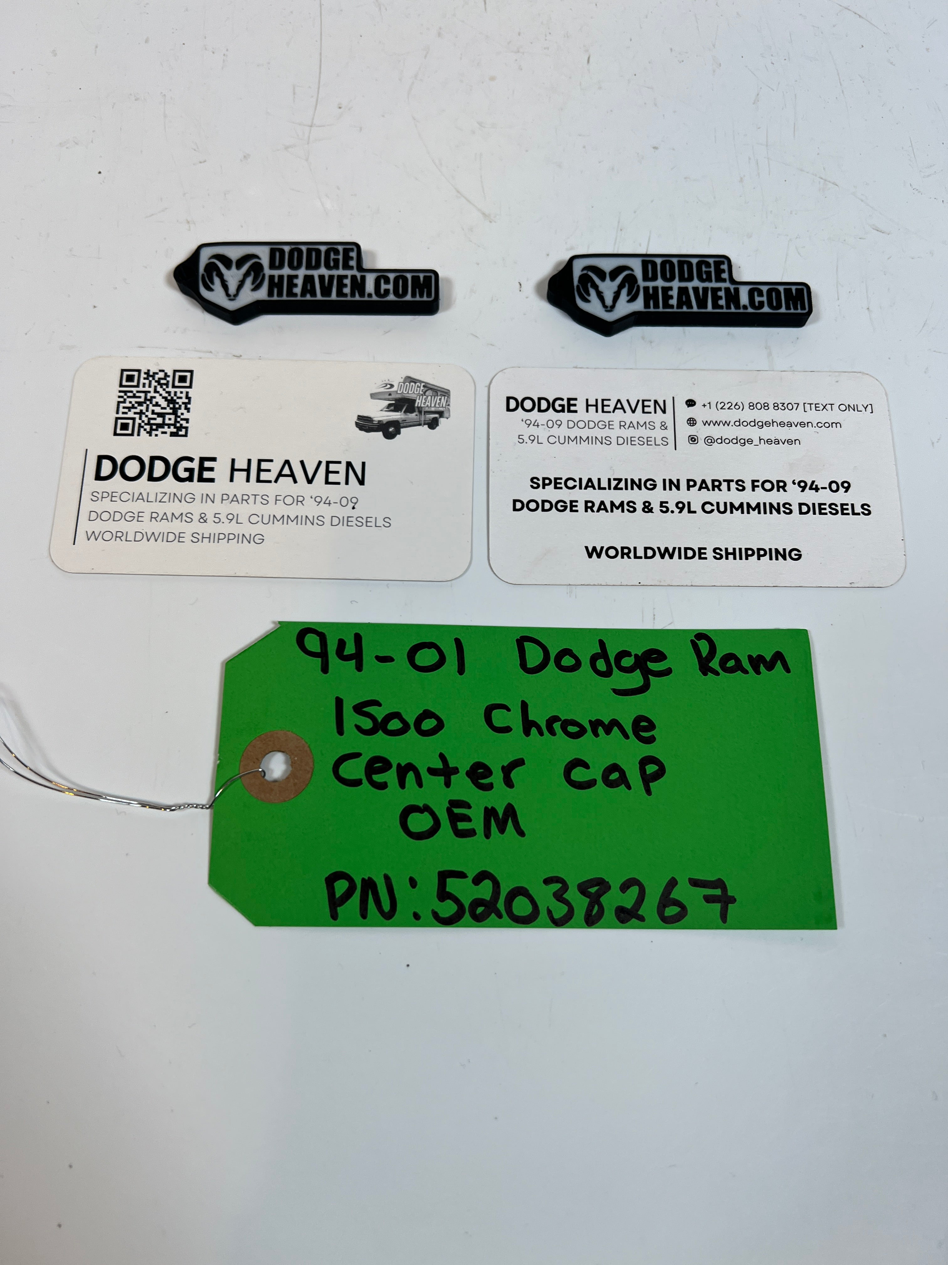 1994-2001 OEM Mopar Dodge Ram 1500 Chrome Center Cap