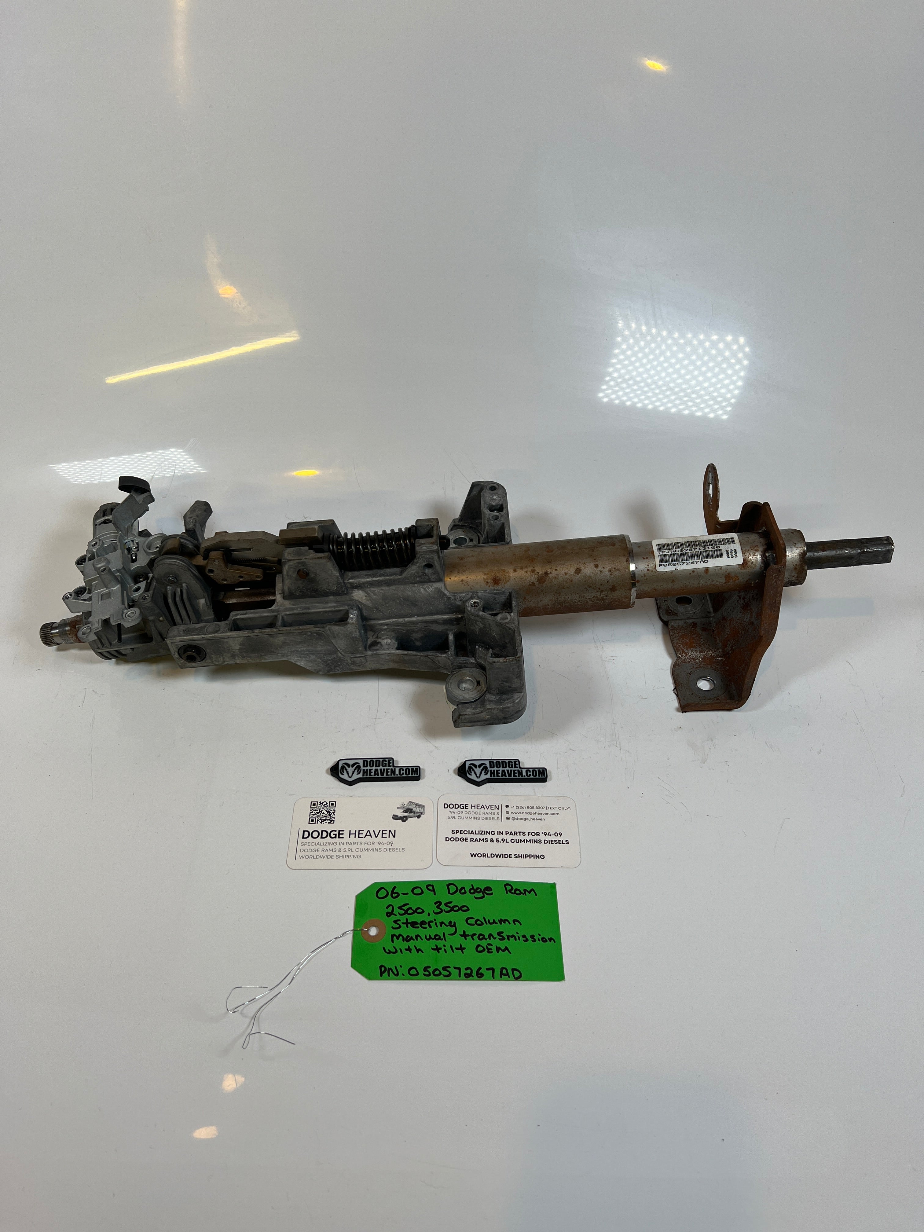 2006-2009 Dodge Ram Steering Column Manual Transmission With Tilt