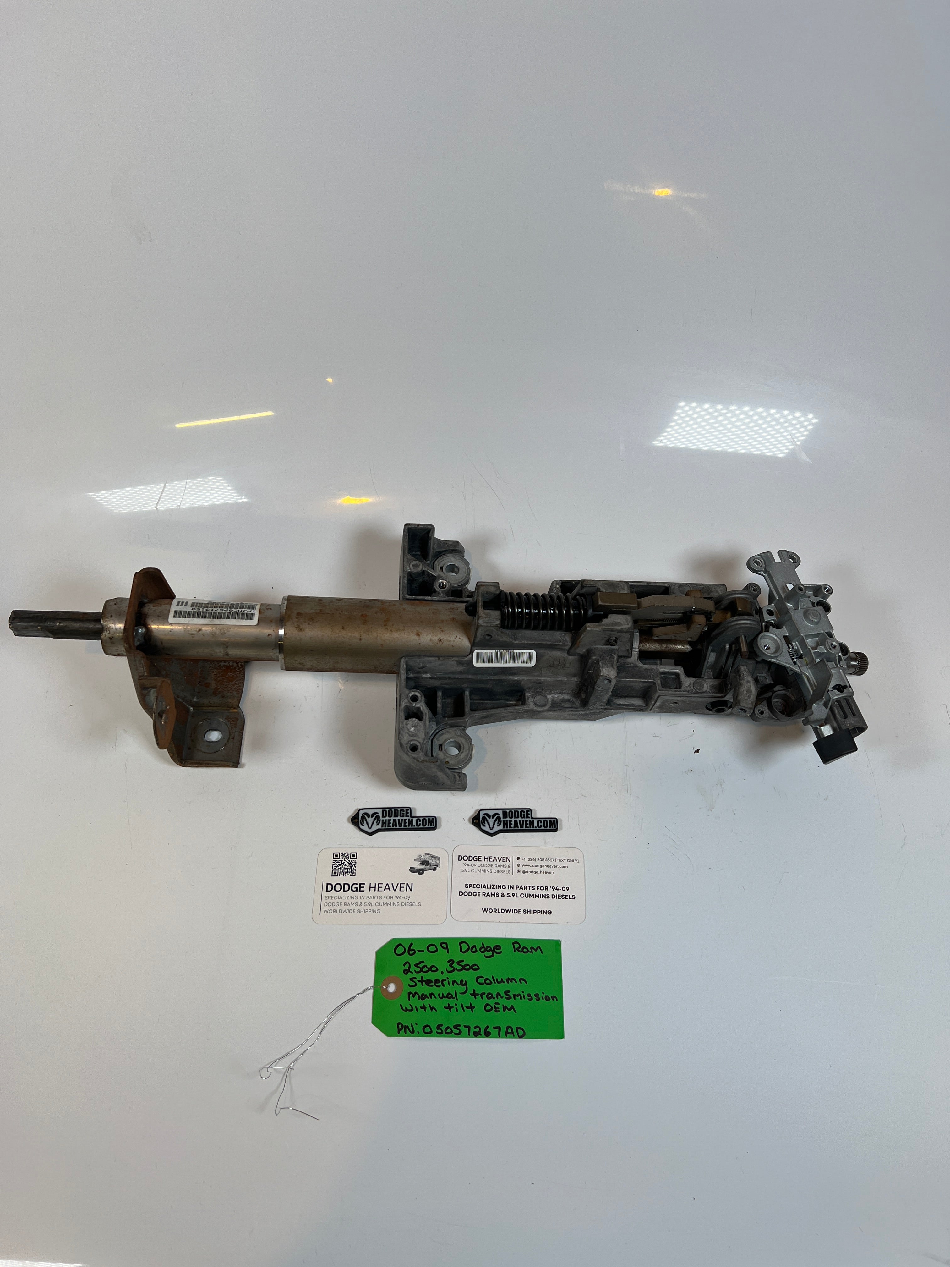 2006-2009 Dodge Ram Steering Column Manual Transmission With Tilt