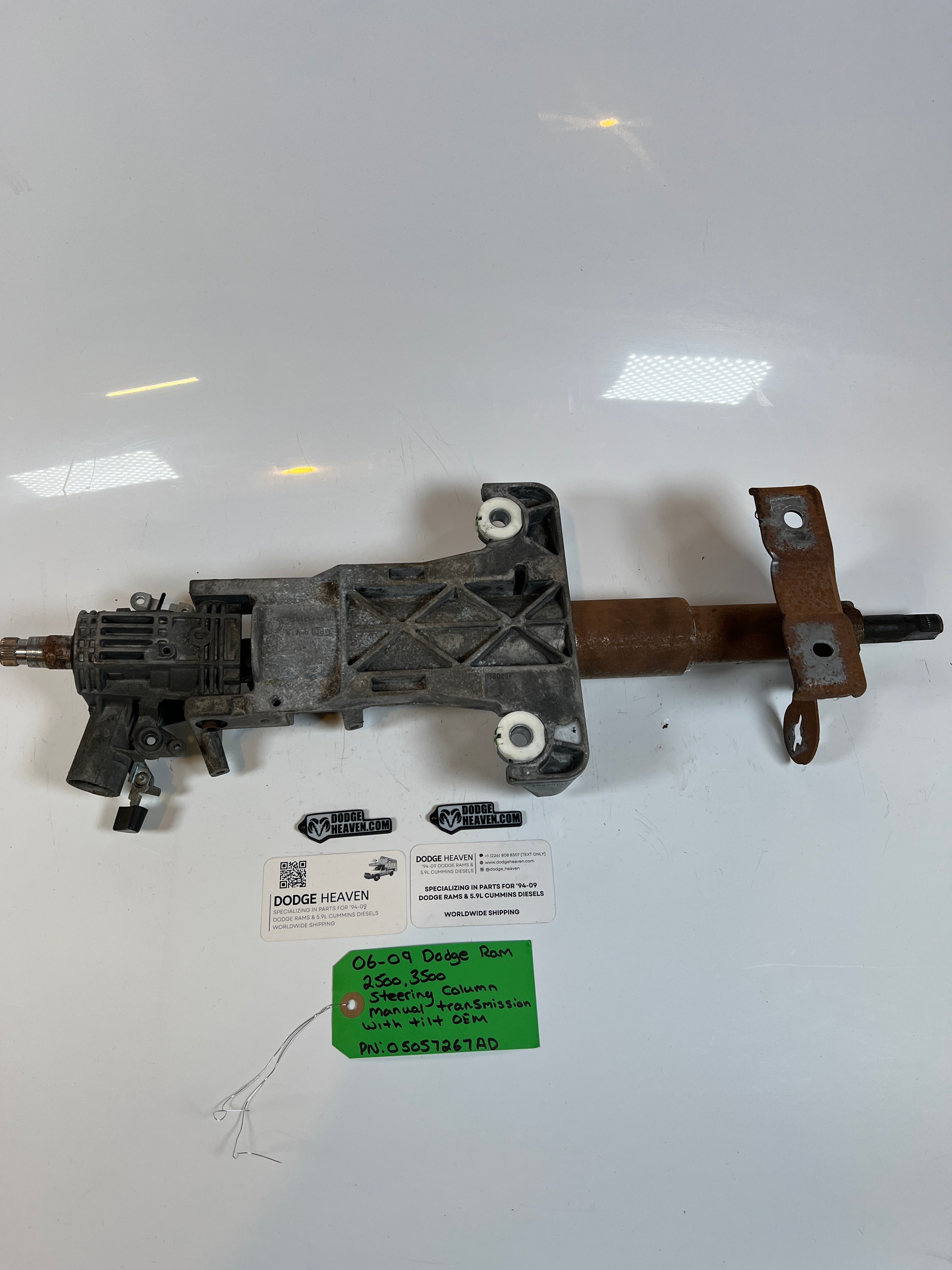 2006-2009 Dodge Ram Steering Column Manual Transmission With Tilt