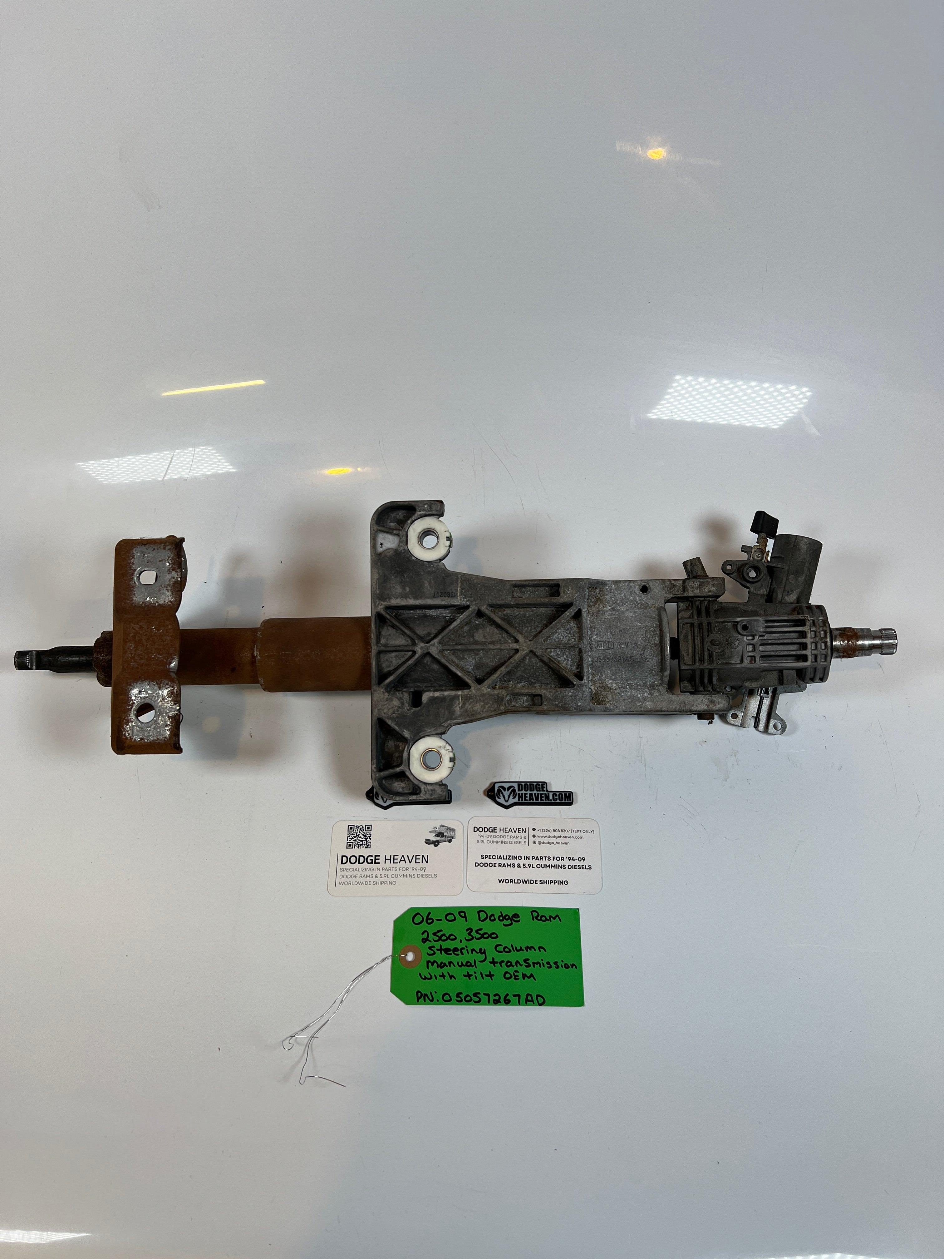2006-2009 Dodge Ram Steering Column Manual Transmission With Tilt