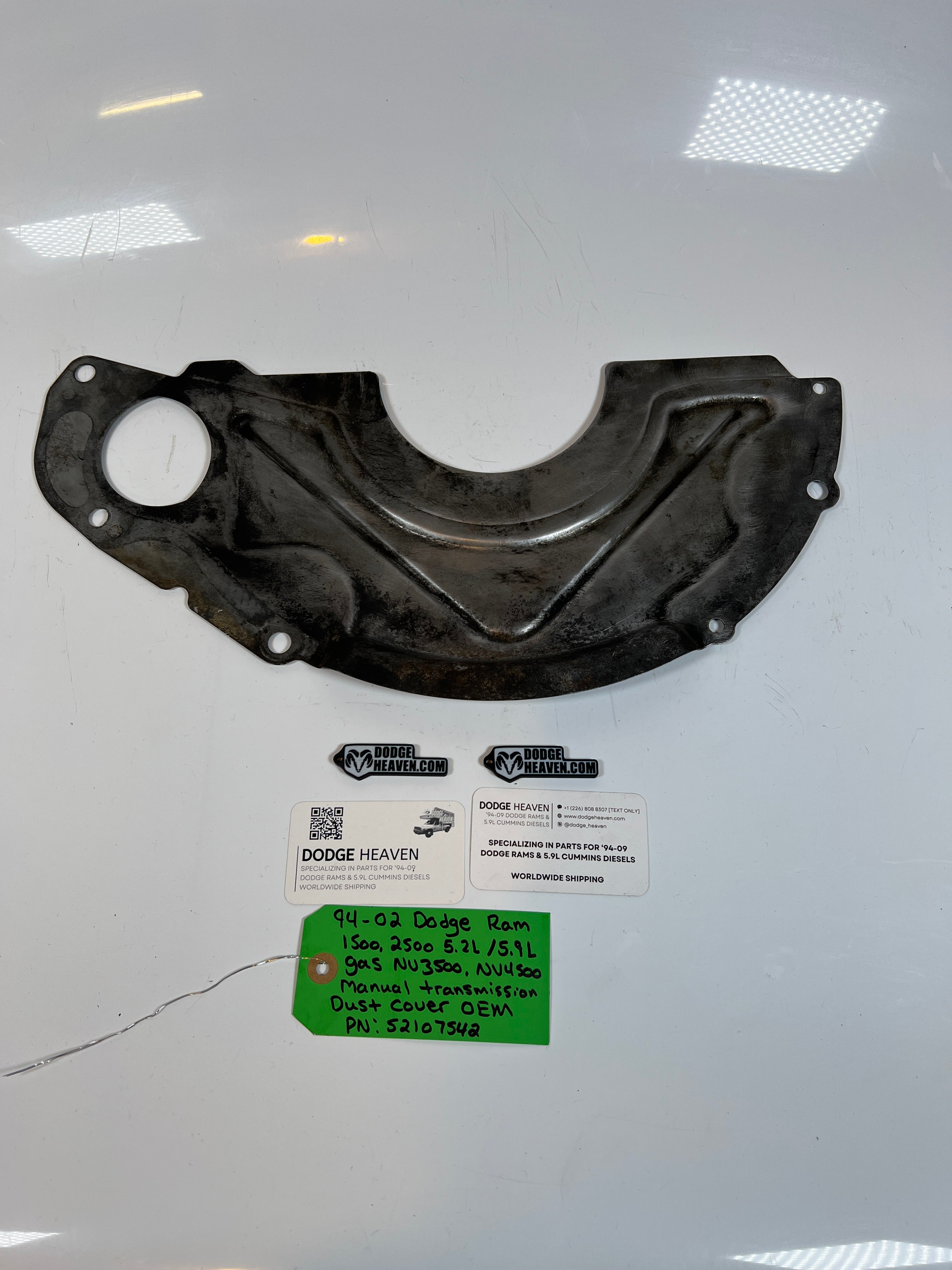 1994-2002 Dodge Ram 1500 2500 5.2L / 5.9L Gas Manual Transmission Dust Cover