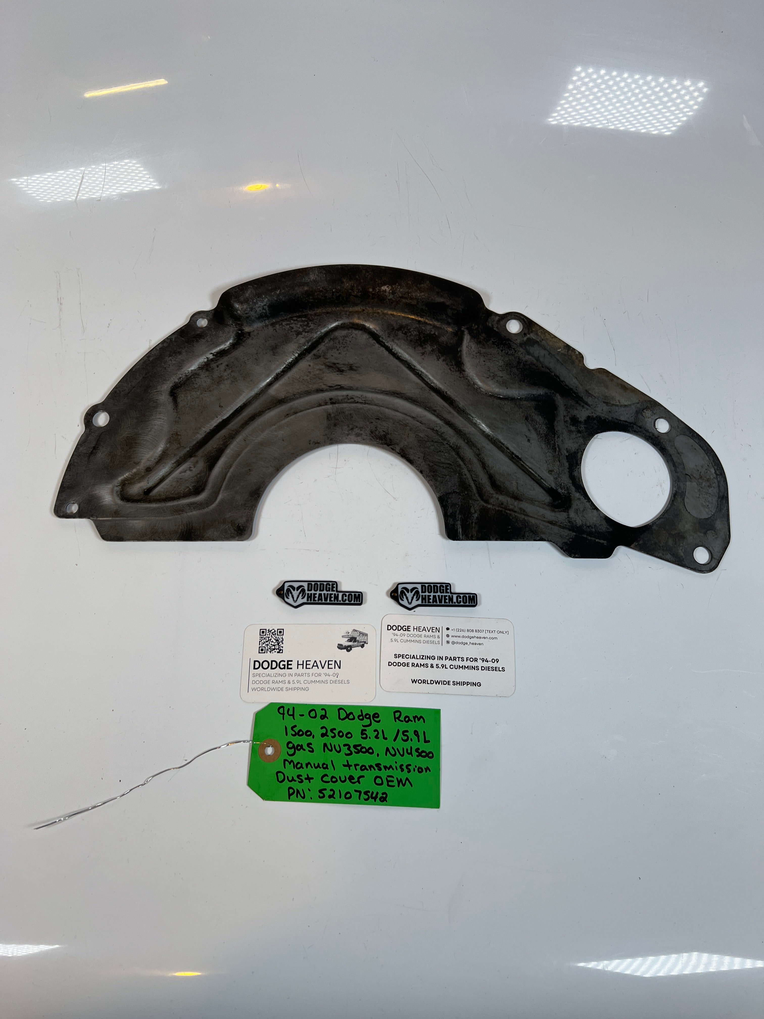 1994-2002 Dodge Ram 1500 2500 5.2L / 5.9L Gas Manual Transmission Dust Cover