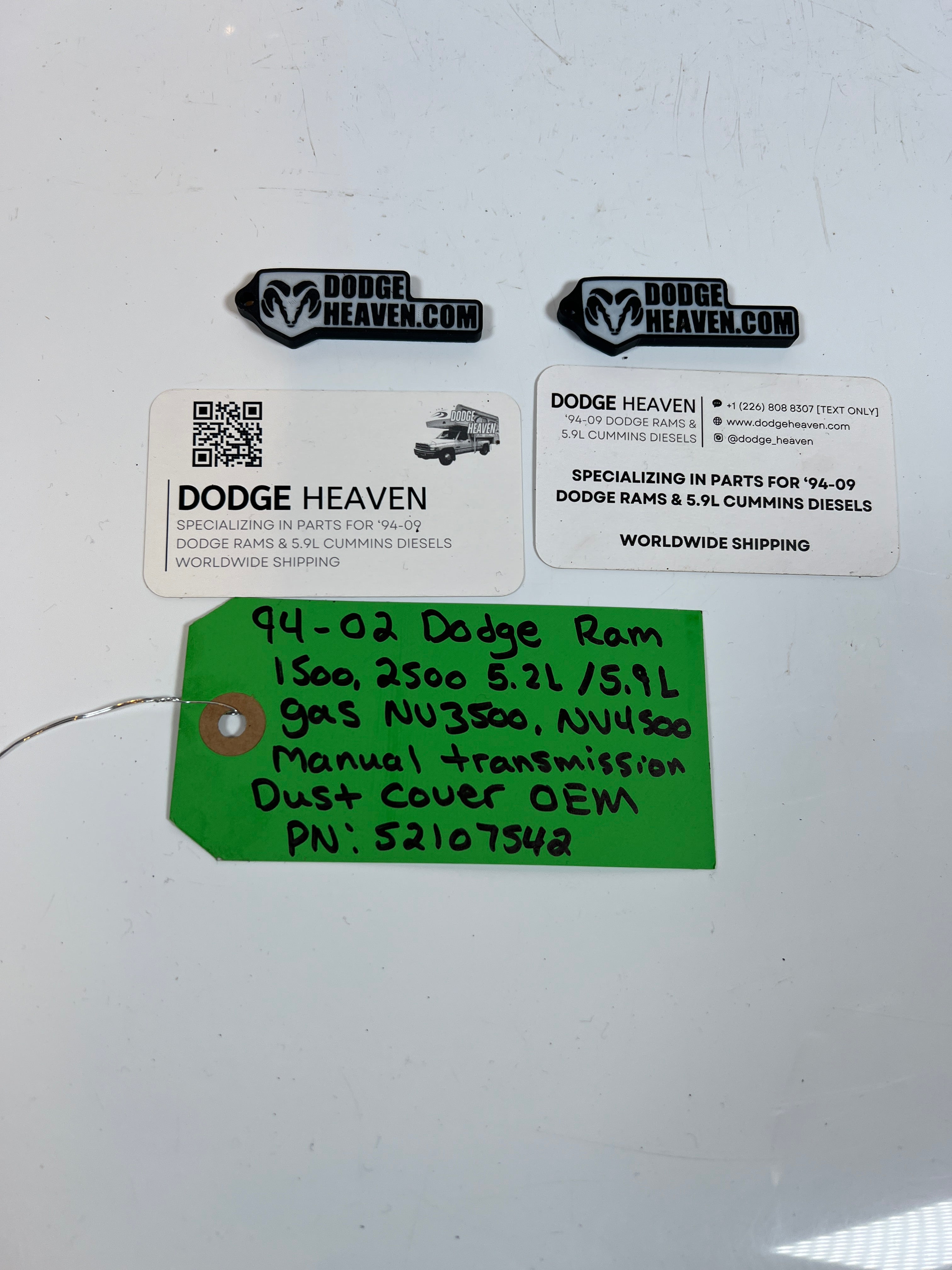 1994-2002 Dodge Ram 1500 2500 5.2L / 5.9L Gas Manual Transmission Dust Cover