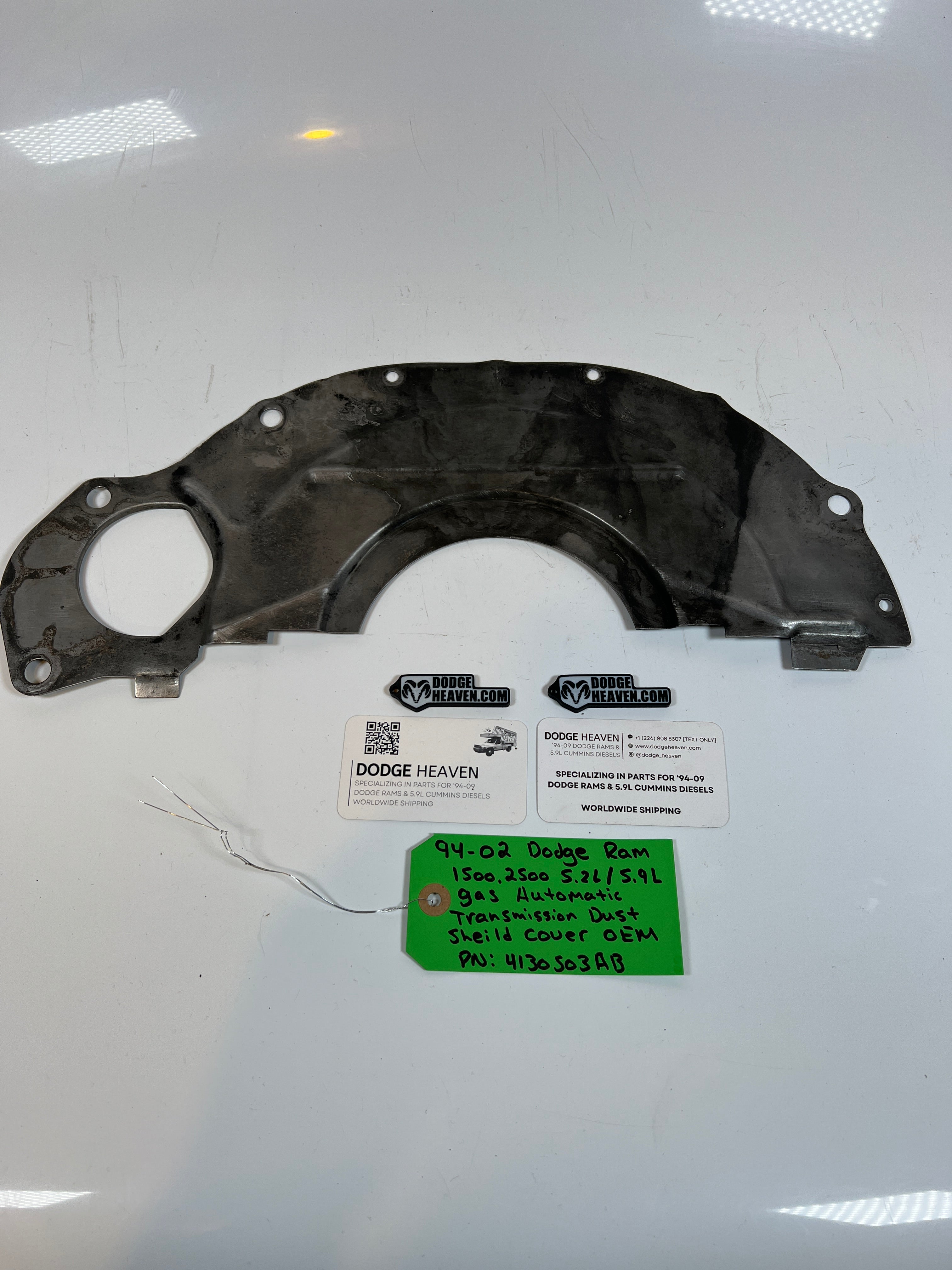 1994-2002 Dodge Ram 1500 2500 5.2L / 5.9L Gas Automatic Trans Dust Cover