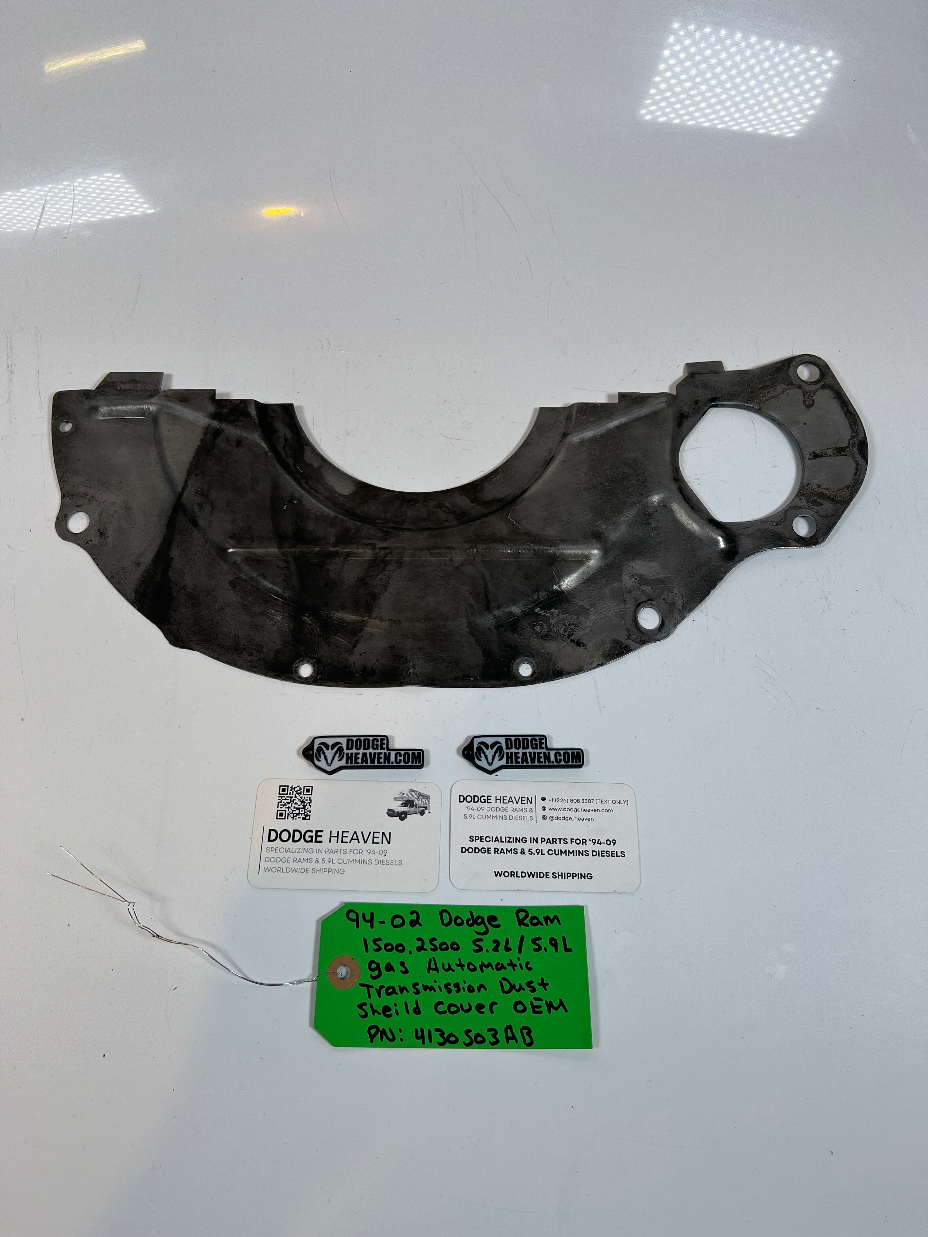 1994-2002 Dodge Ram 1500 2500 5.2L / 5.9L Gas Automatic Trans Dust Cover