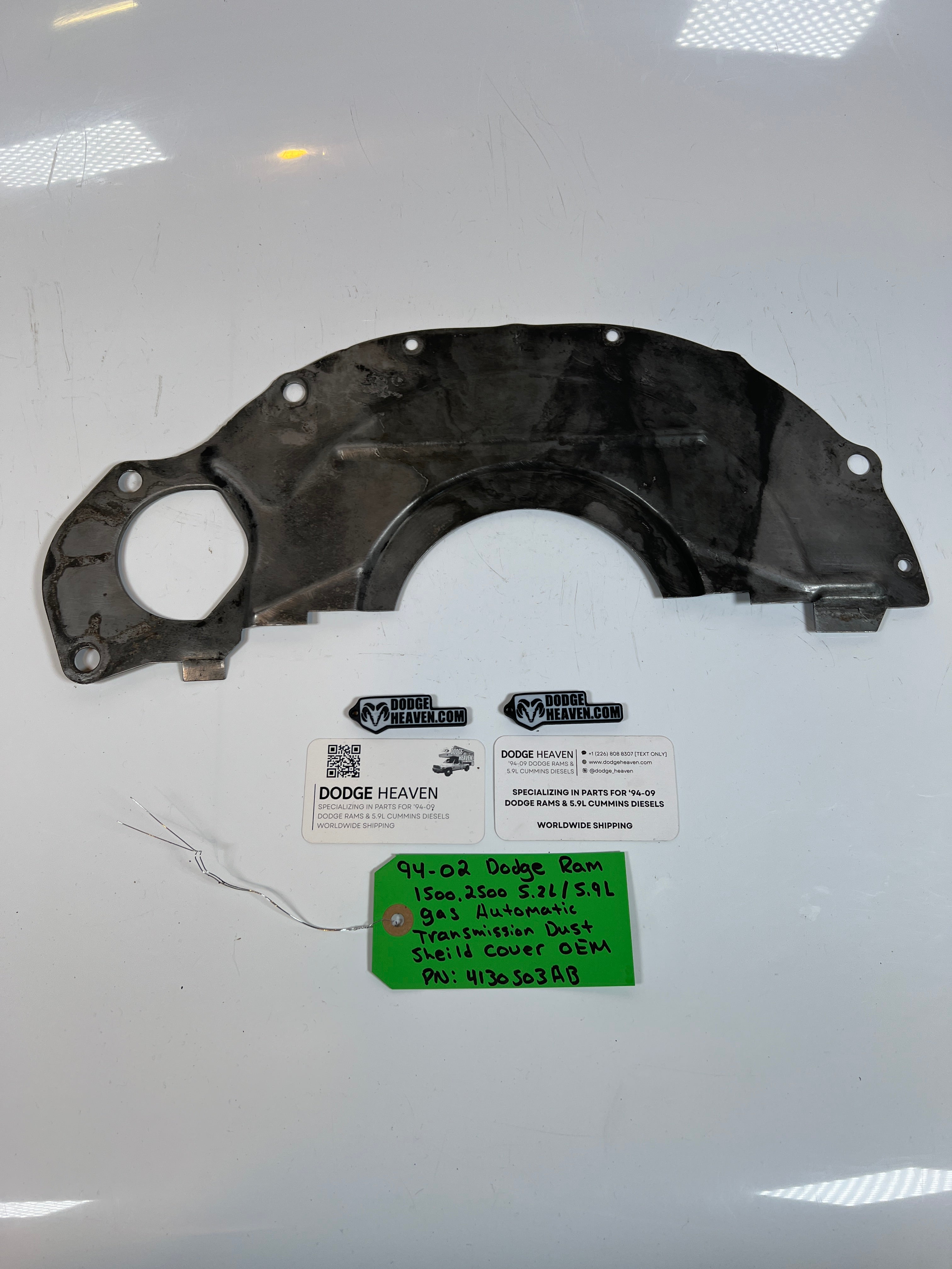 1994-2002 Dodge Ram 1500 2500 5.2L / 5.9L Gas Automatic Trans Dust Cover