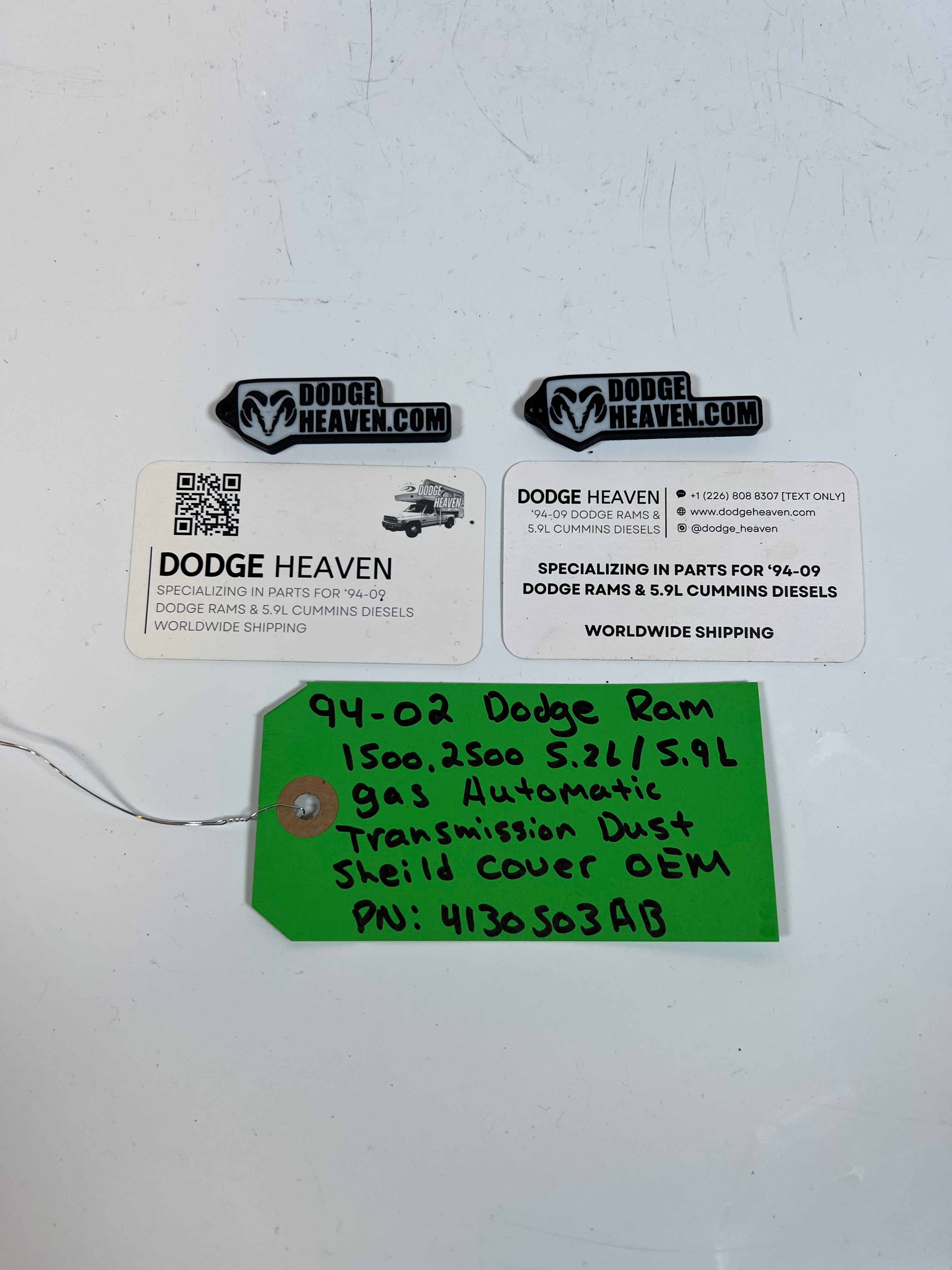 1994-2002 Dodge Ram 1500 2500 5.2L / 5.9L Gas Automatic Trans Dust Cover