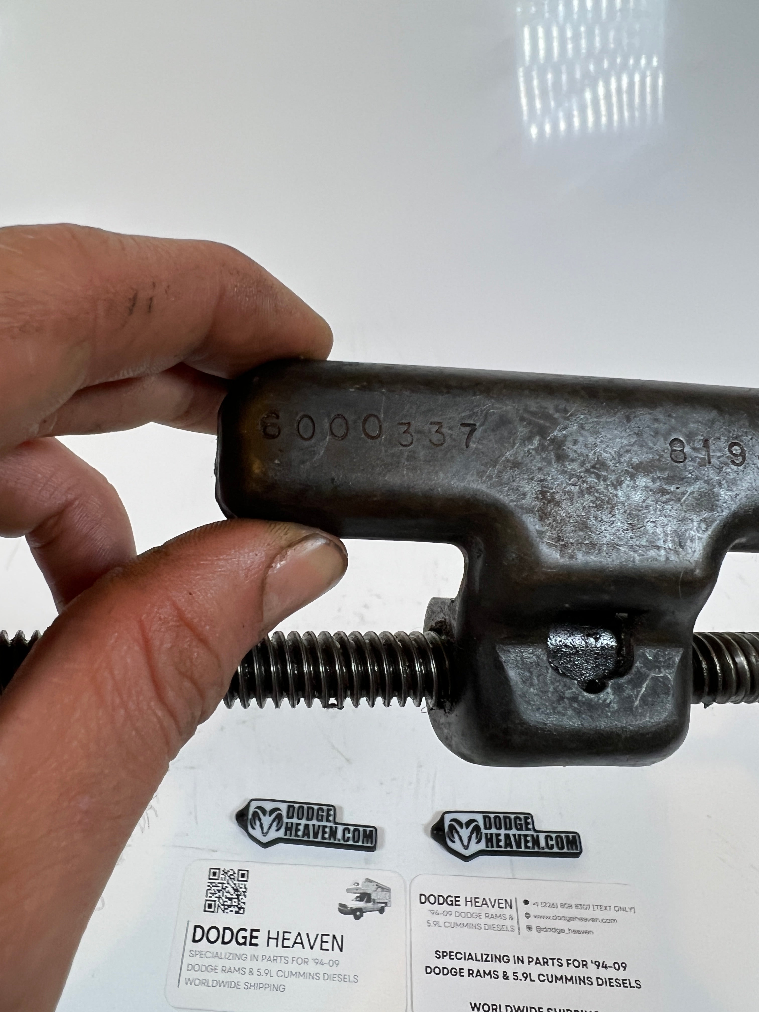 1998-2002 Dodge Ram 1500-3500 Horizontal Seat Motor Worm Gear