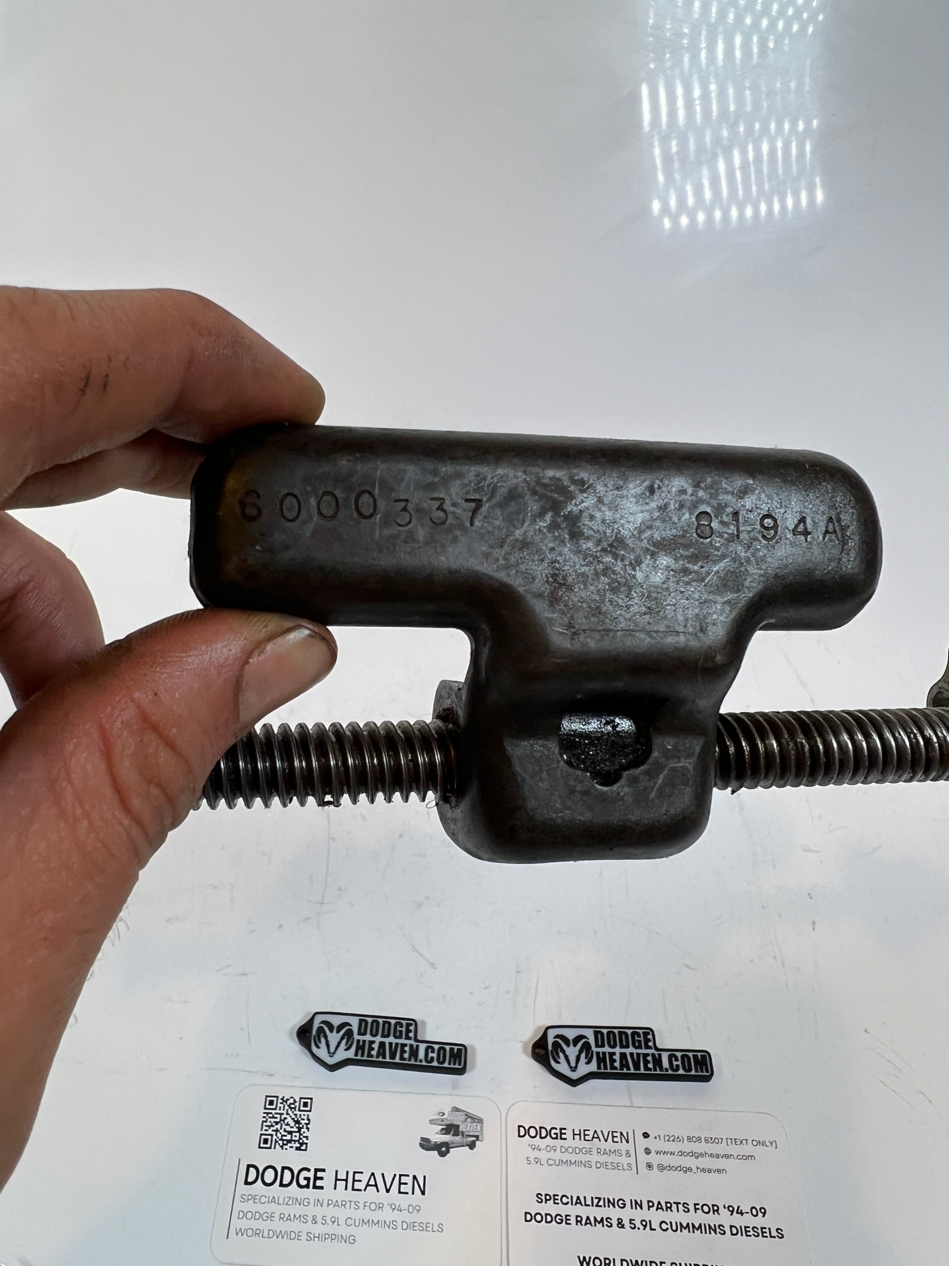 1998-2002 Dodge Ram 1500-3500 Horizontal Seat Motor Worm Gear