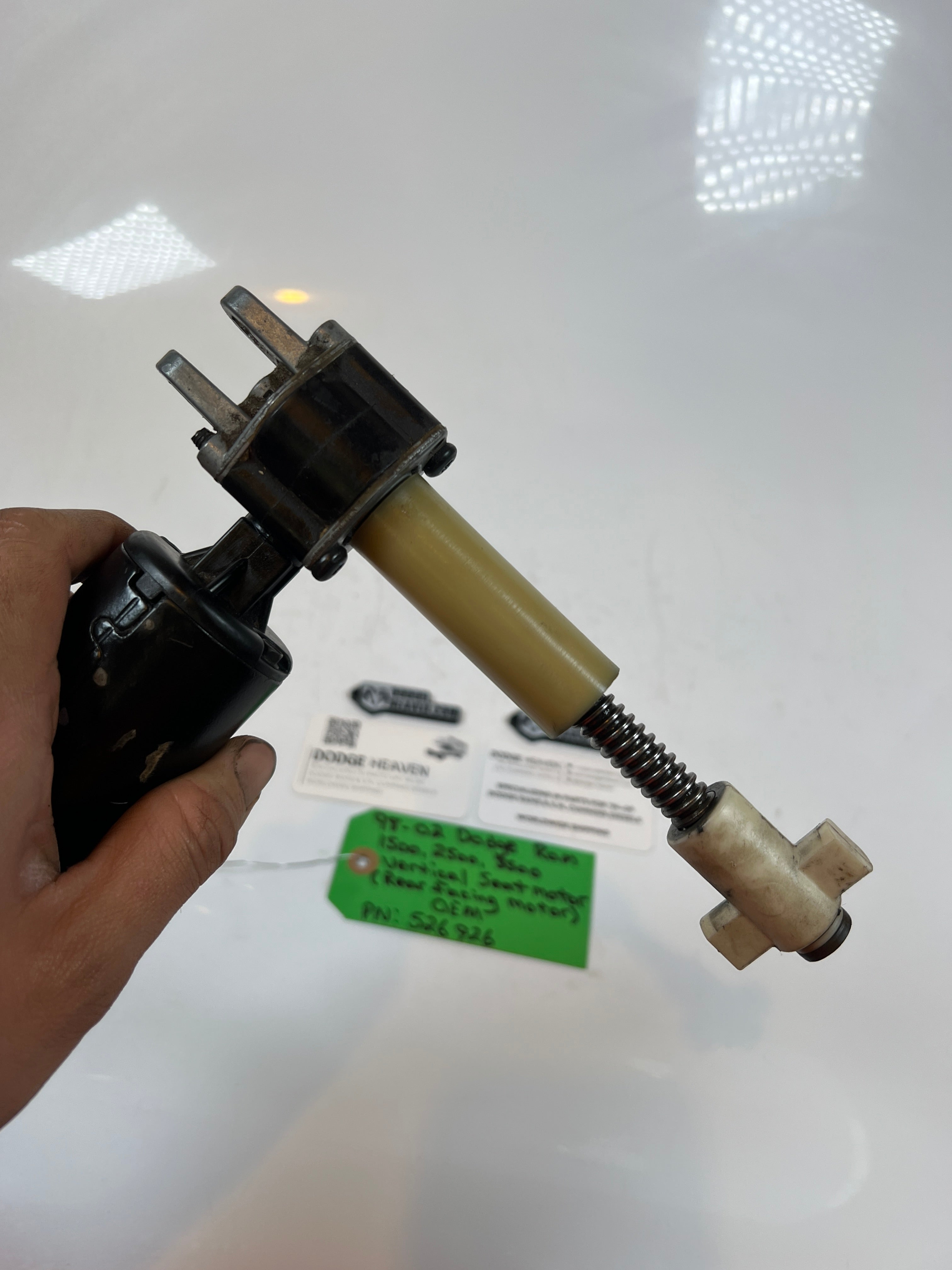1998-2002 Dodge Ram 1500-3500 Vertical Seat Motor (Rear Facing Motor)