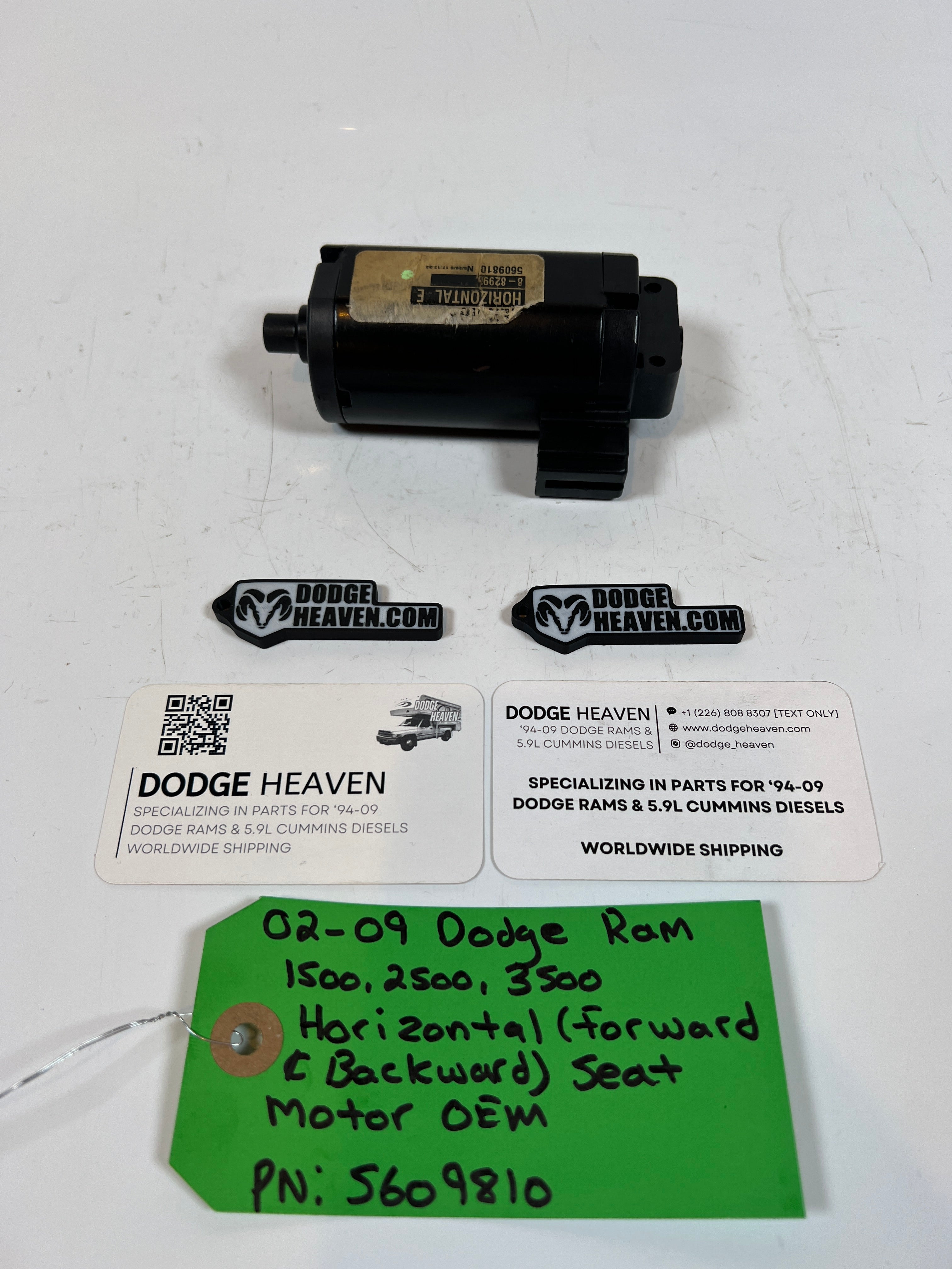 2002-2009 Dodge Ram 1500-3500 Horizontal Set Motor Forward & Backward