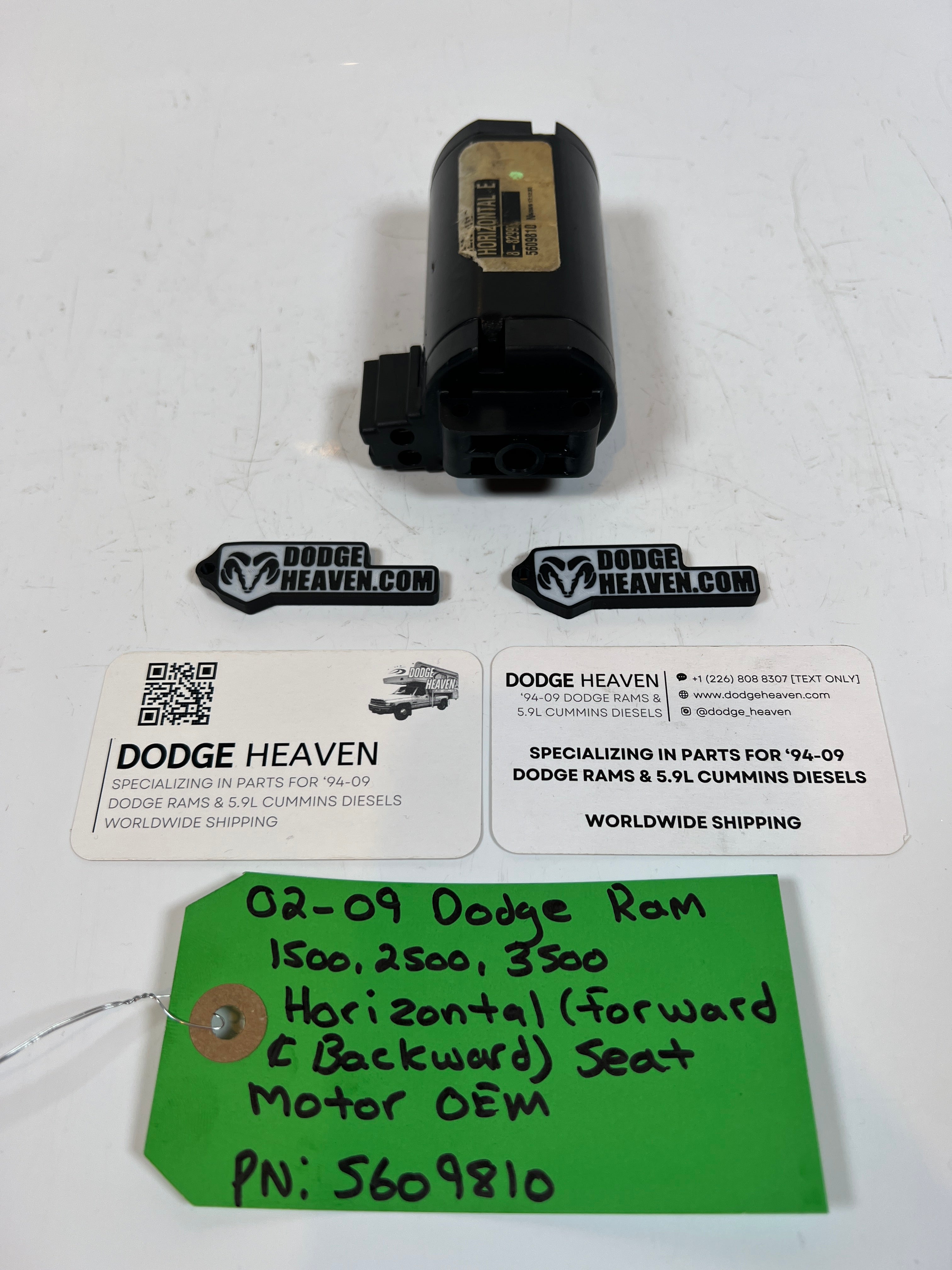 2002-2009 Dodge Ram 1500-3500 Horizontal Set Motor Forward & Backward