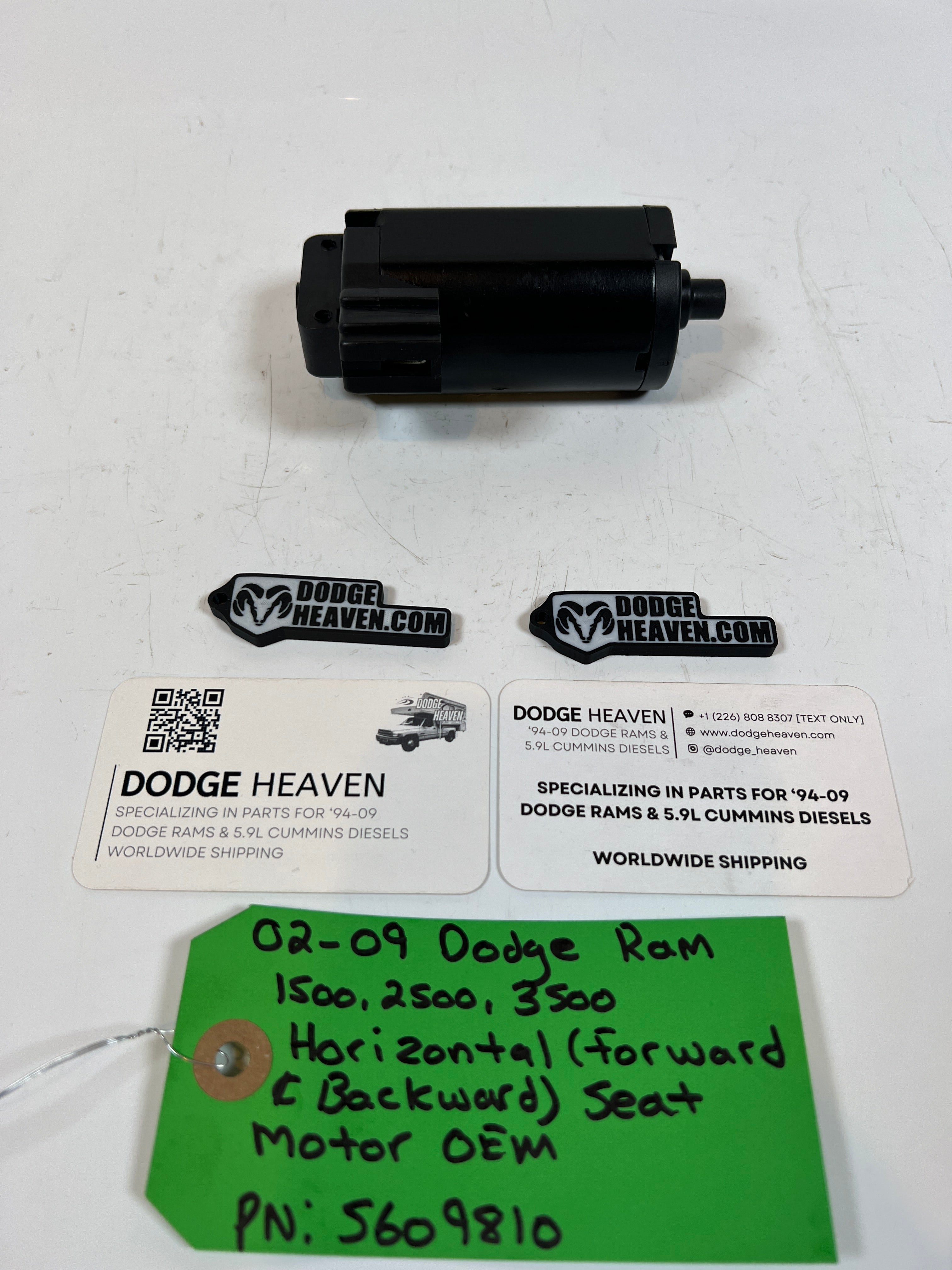 2002-2009 Dodge Ram 1500-3500 Horizontal Set Motor Forward & Backward