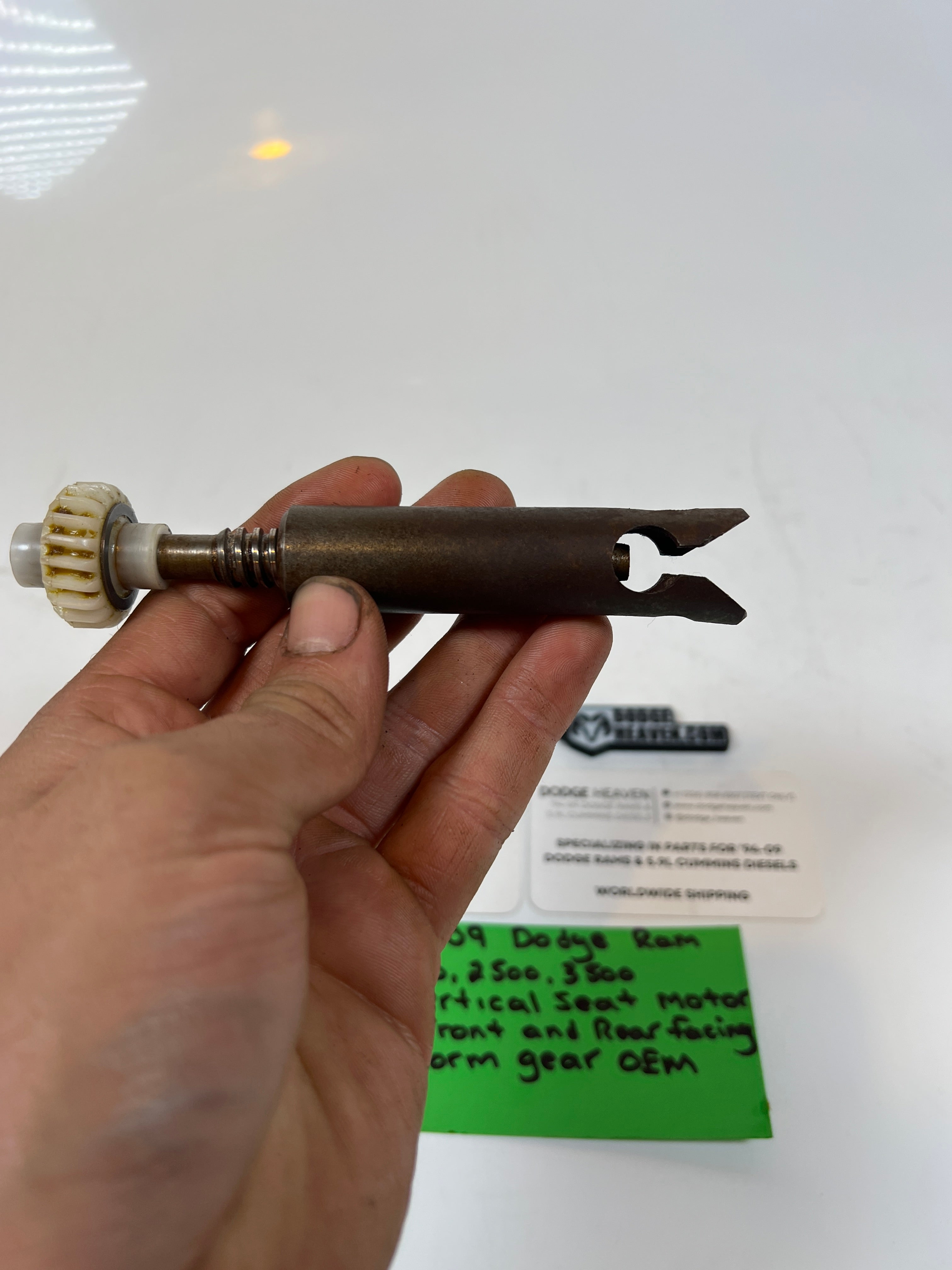 2002-2009 Dodge Ram 1500-3500 Vertical Seat Motors Front & Rear Worm Gear