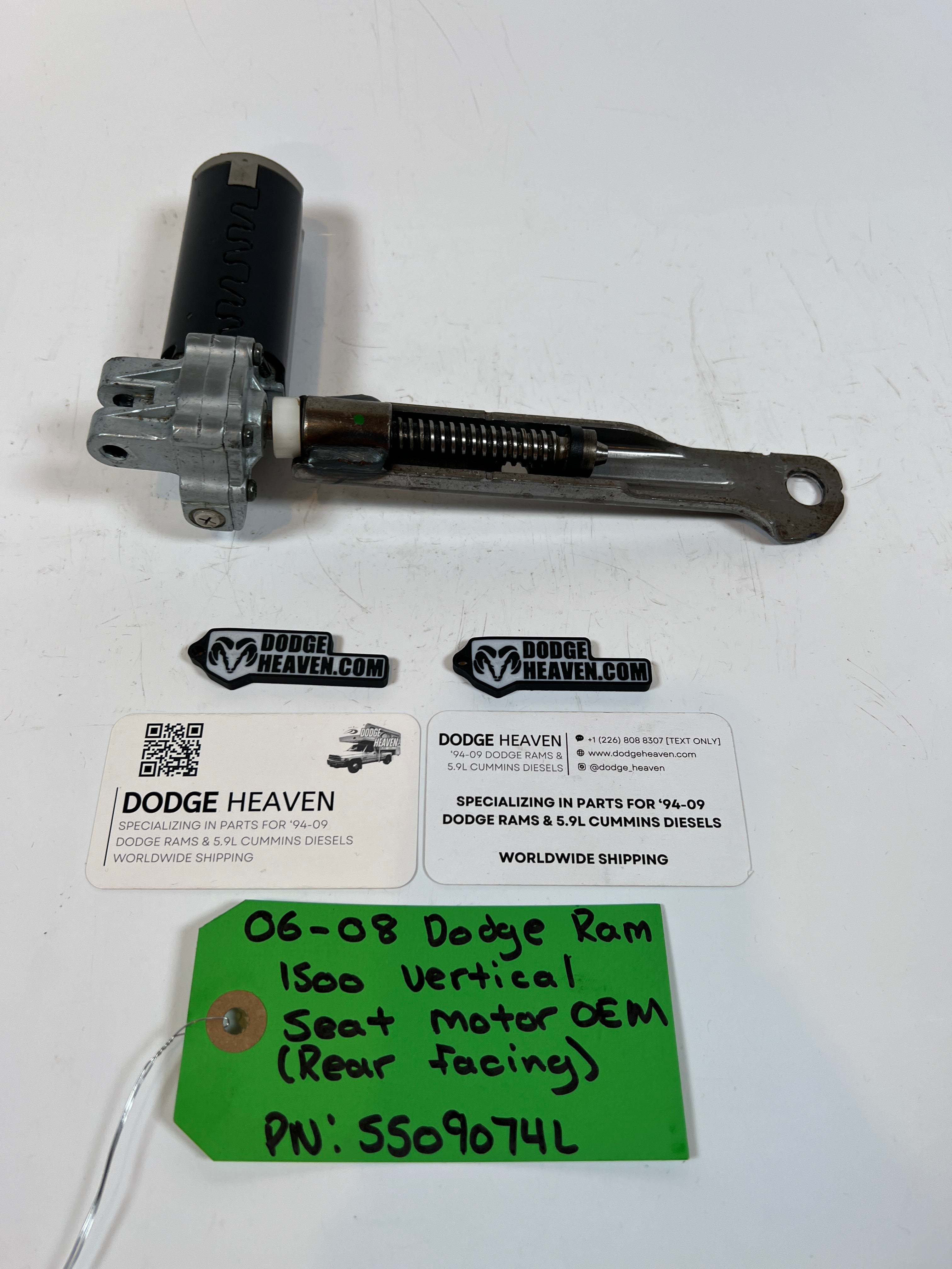 2006-2008 Dodge Ram 1500 Vertical Seat Motor (Rear Facing)