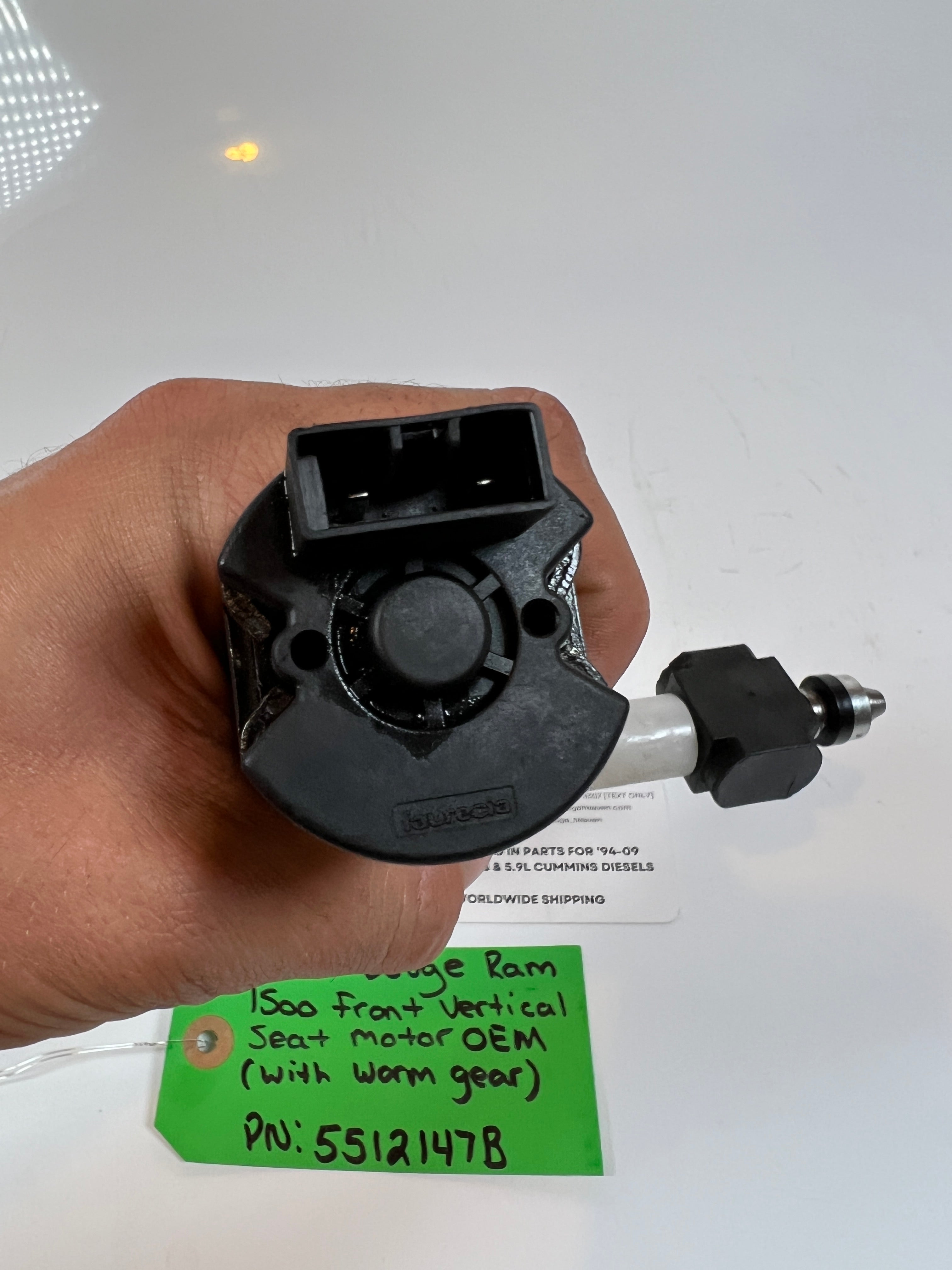 2006-2008 Dodge Ram 1500 Front Vertical Seat Motor