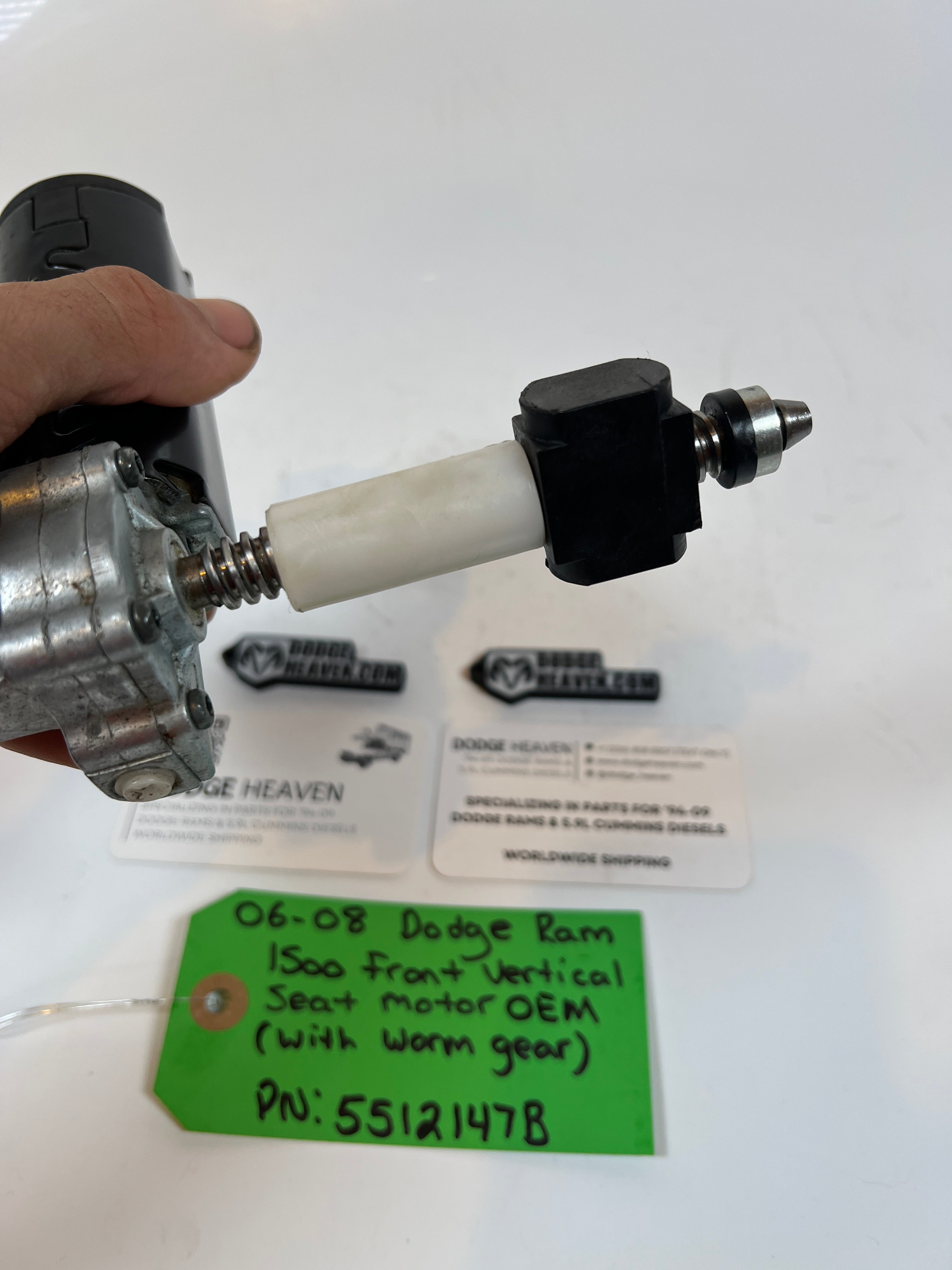 2006-2008 Dodge Ram 1500 Front Vertical Seat Motor