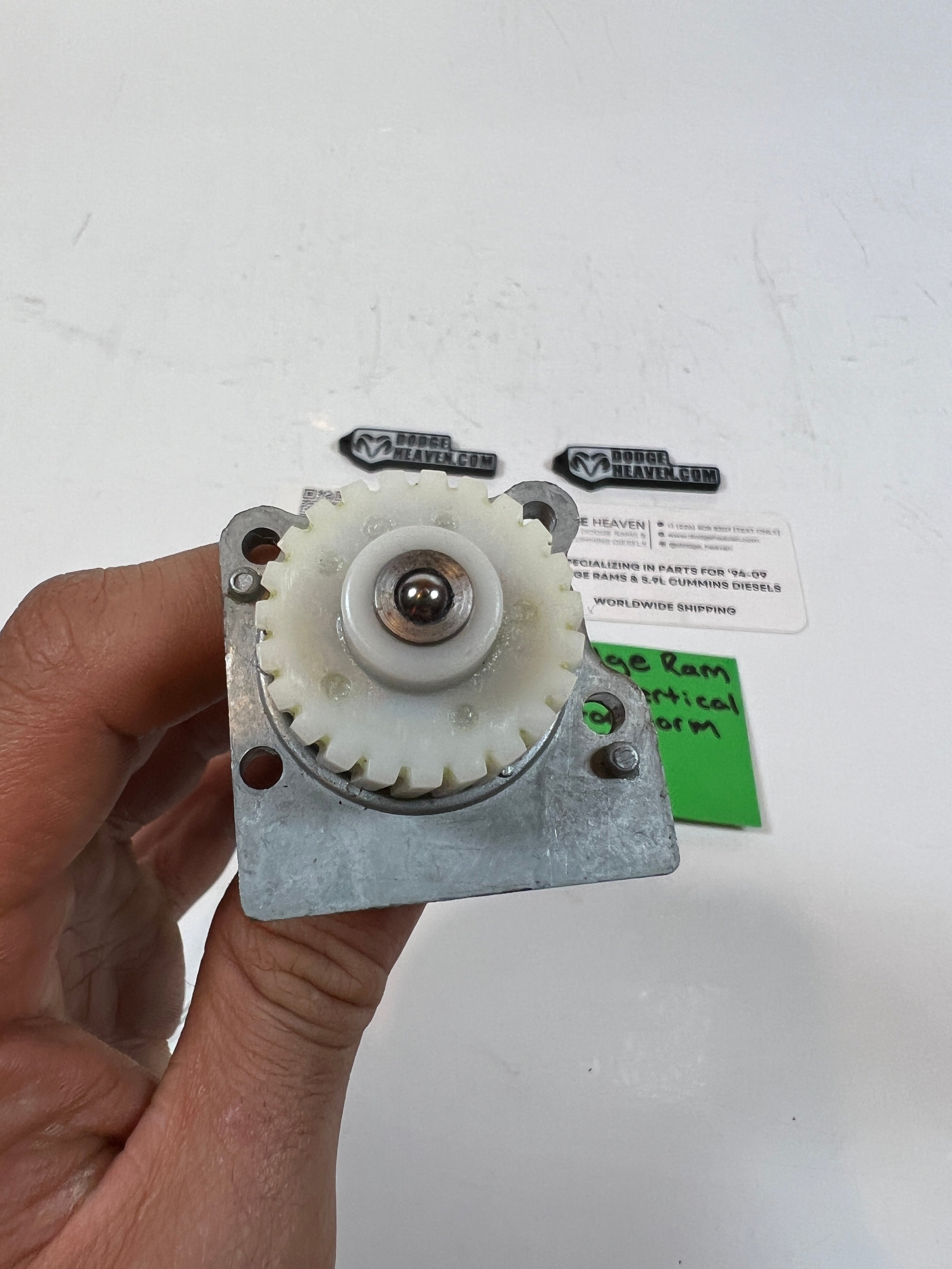 2006-2008 Dodge Ram 1500 Front Vertical Seat Motor Worm Gear