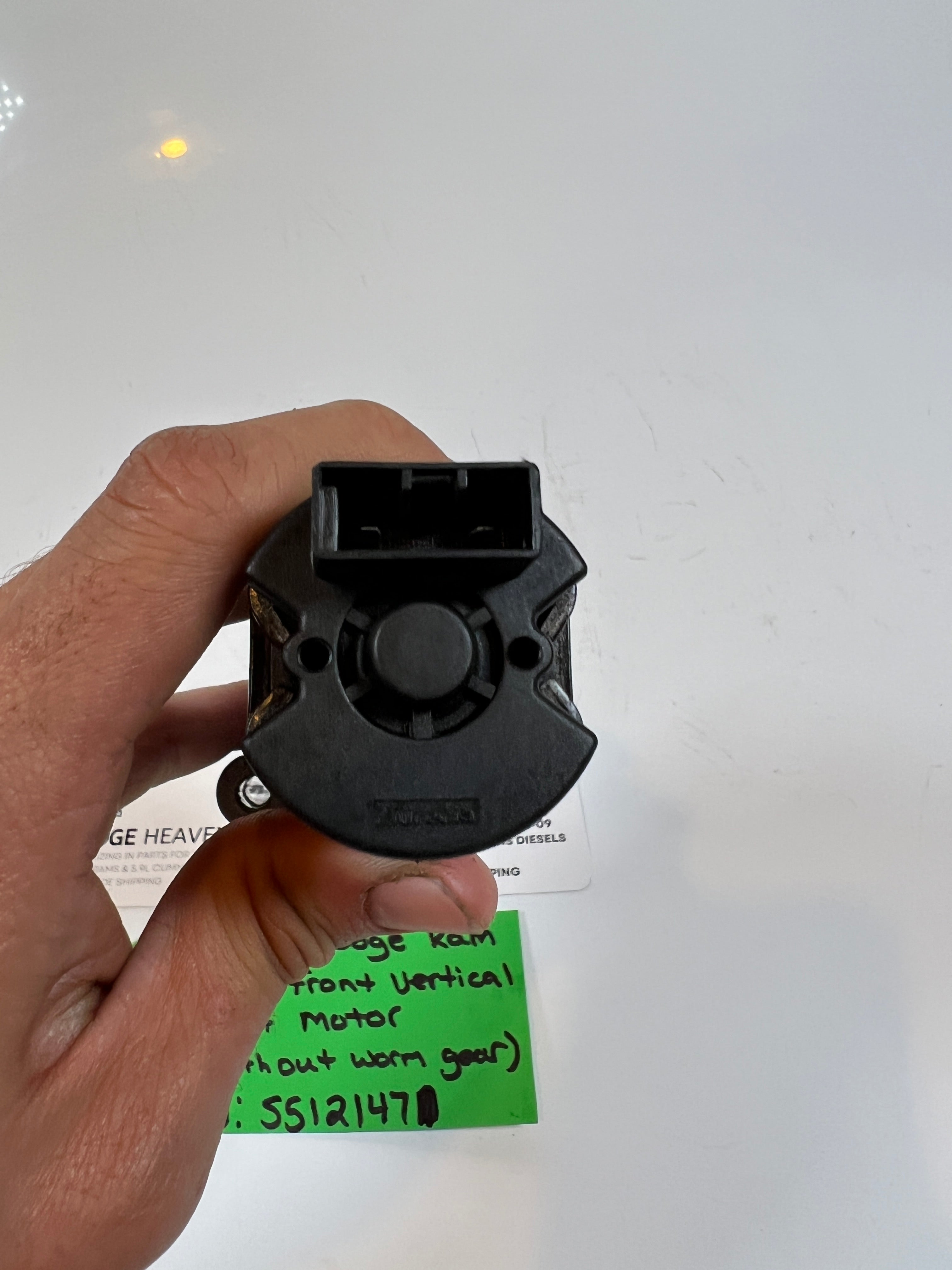 2006-2008 Dodge Ram 1500 Front Vertical Seat Motor W/O Worm Gear