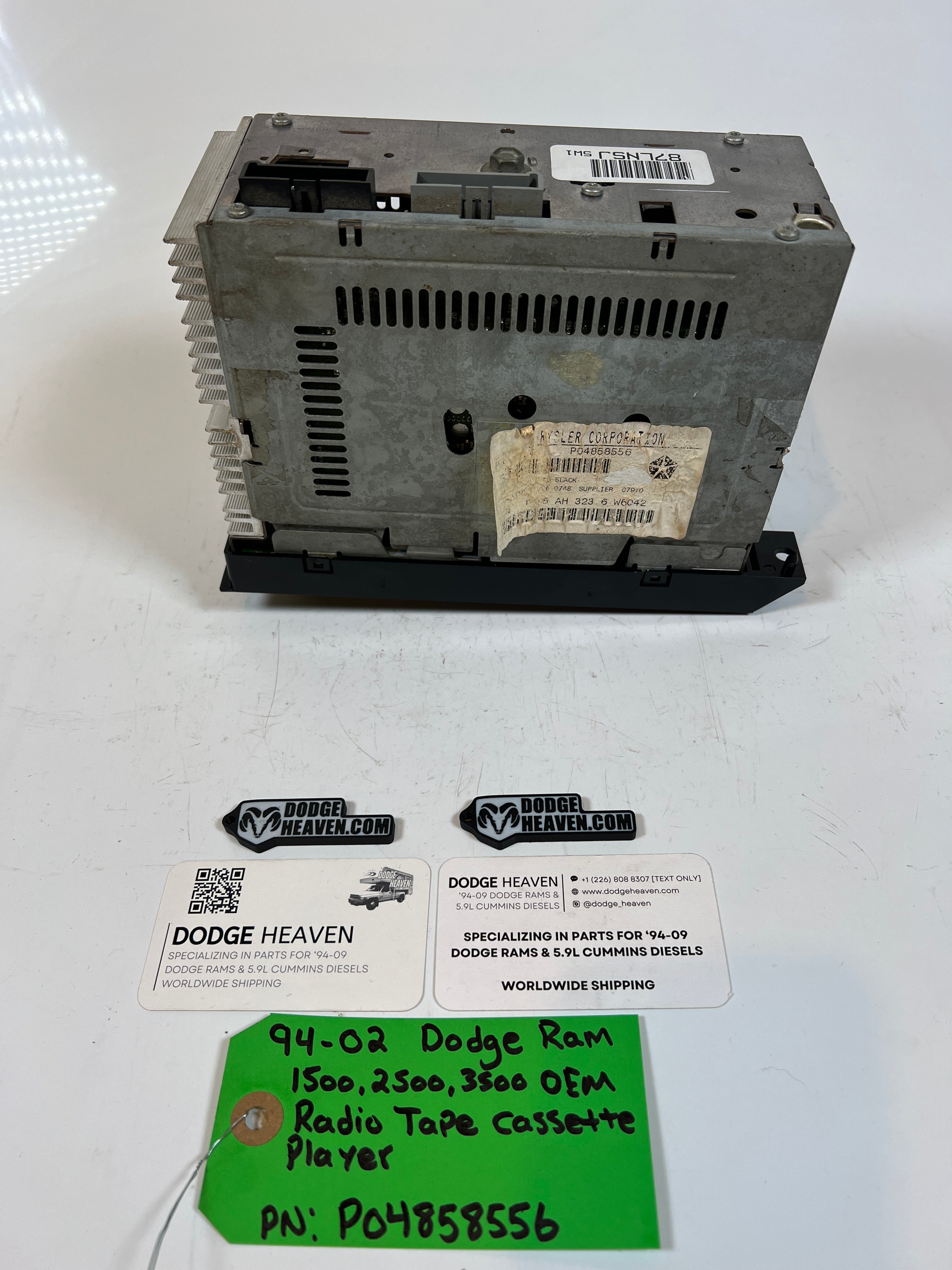 1994-2002 Dodge Ram 1500-3500 Radio Tape Cassette