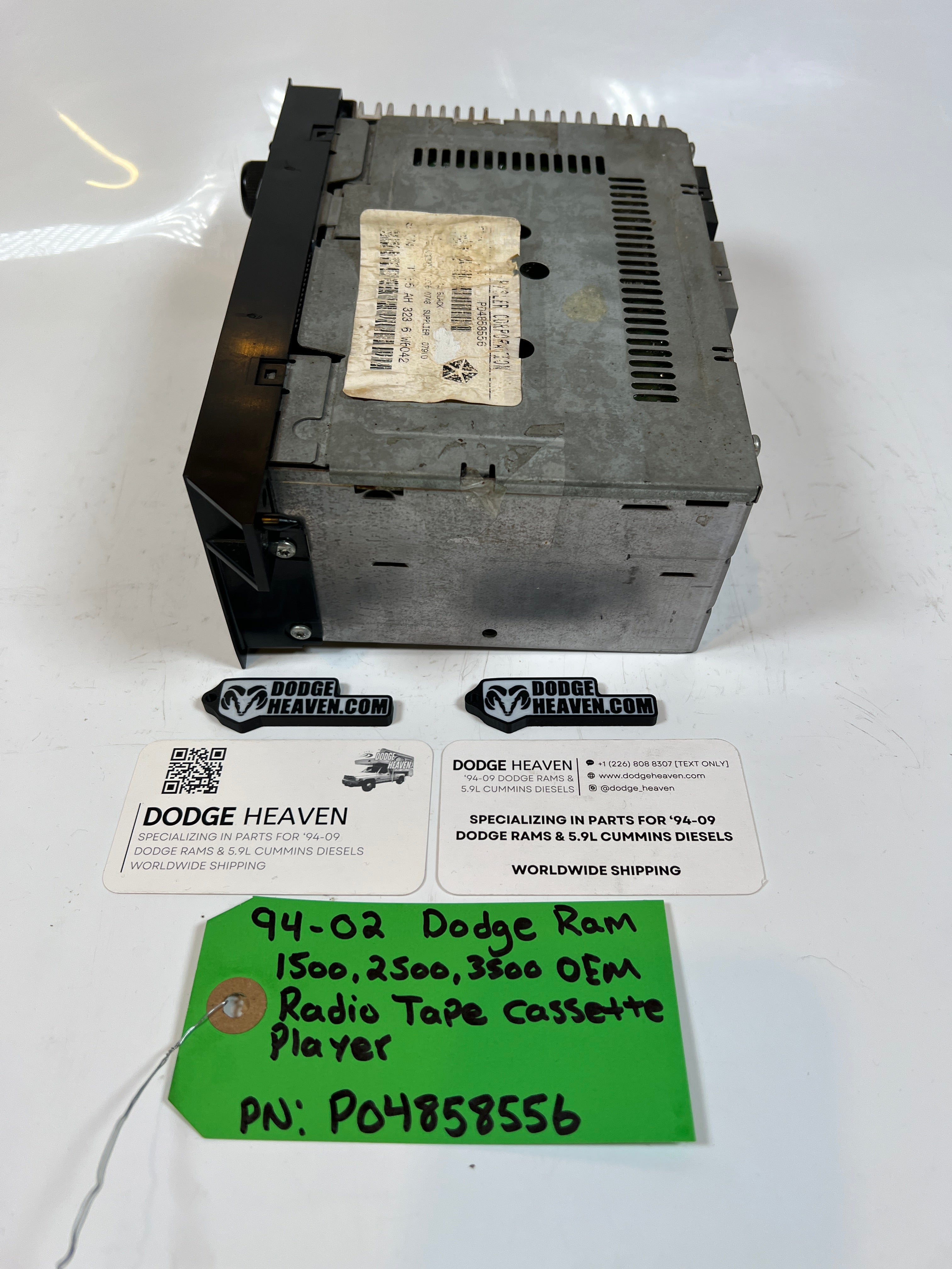 1994-2002 Dodge Ram 1500-3500 Radio Tape Cassette