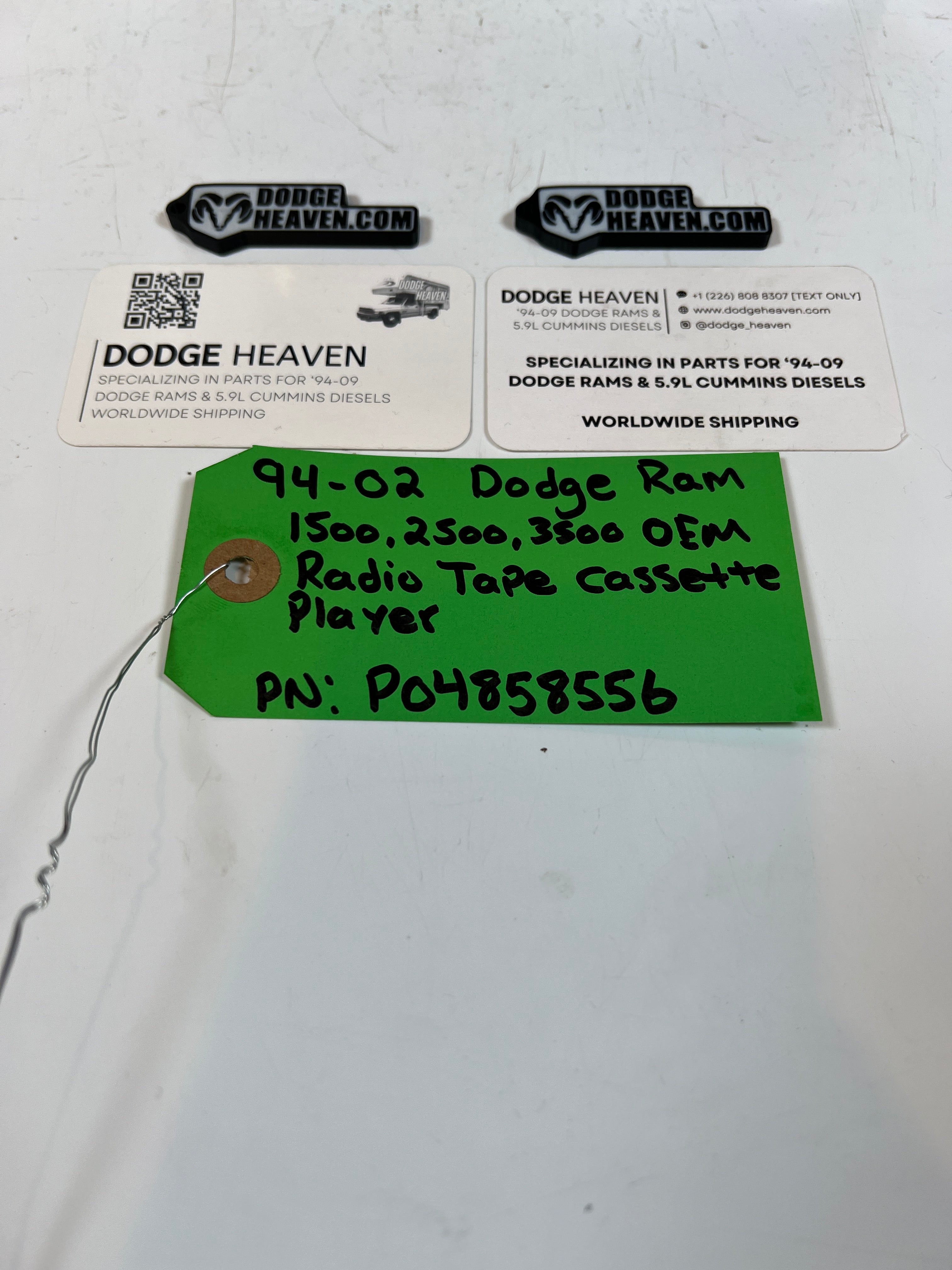 2005-2009 Dodge Ram 1500-3500 Radio 6 Disc MP3 Head Unit