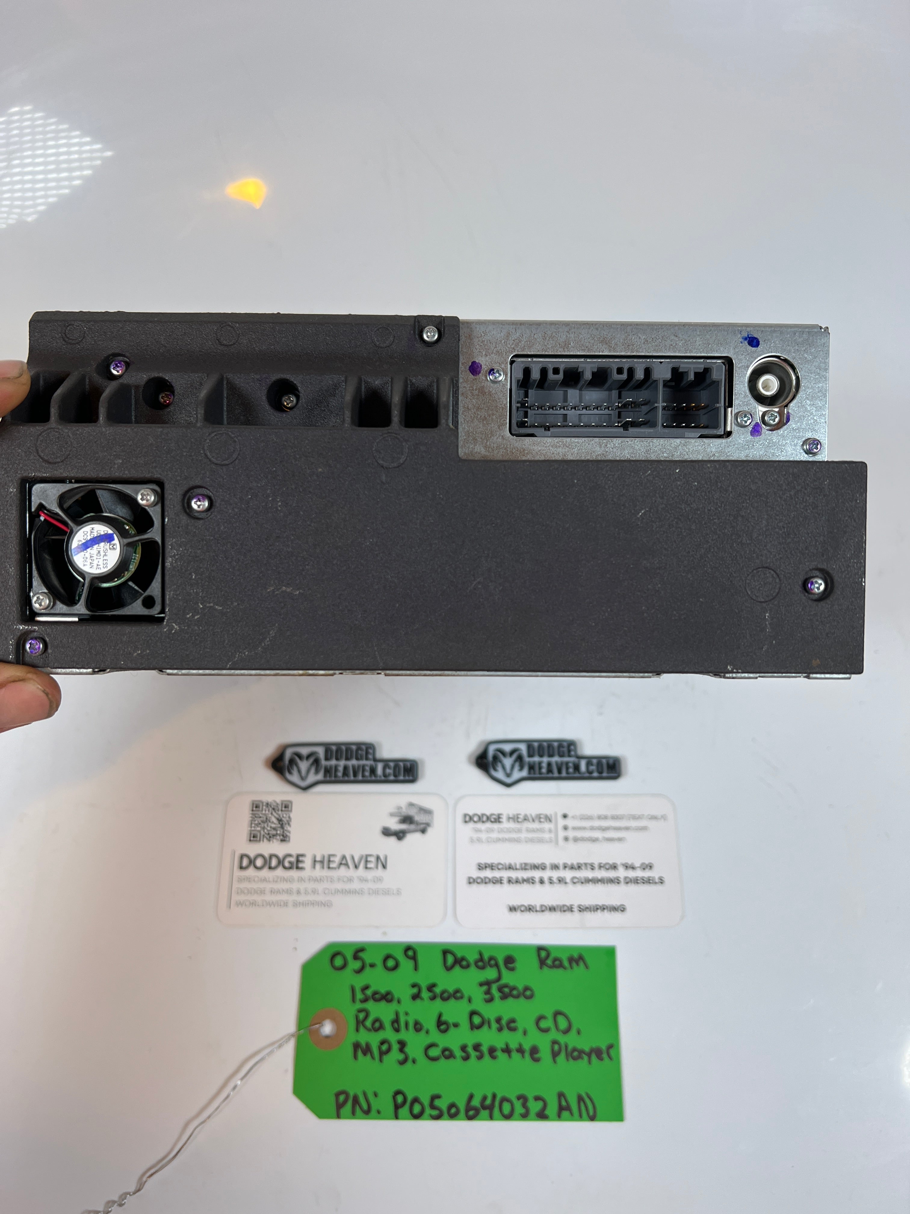 2005-2009 Dodge Ram 1500-3500 Radio 6 Disc MP3 Head Unit