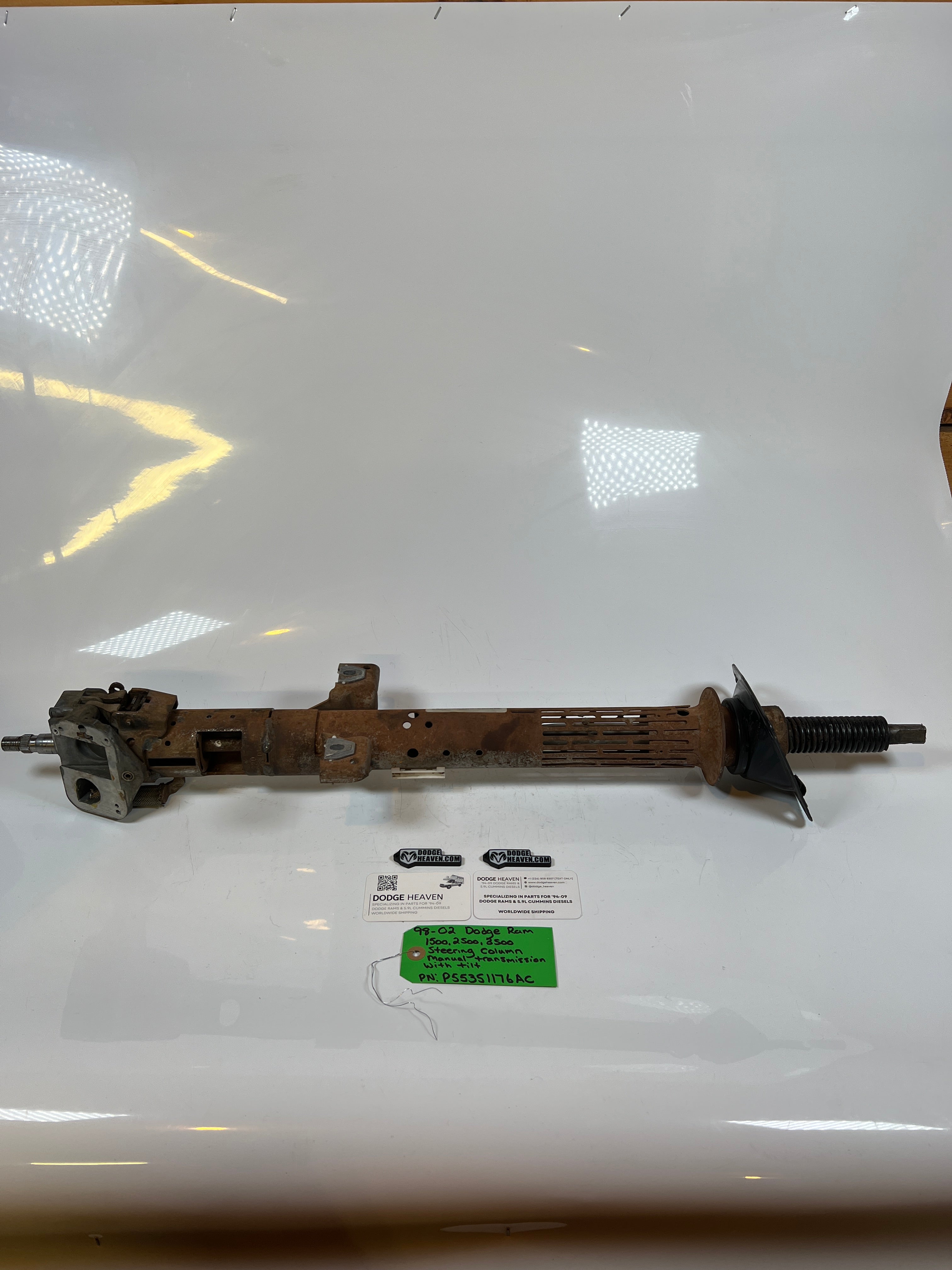 1998-2002 Dodge Ram 1500-3500 Steering Column Manual Trans W TIlt