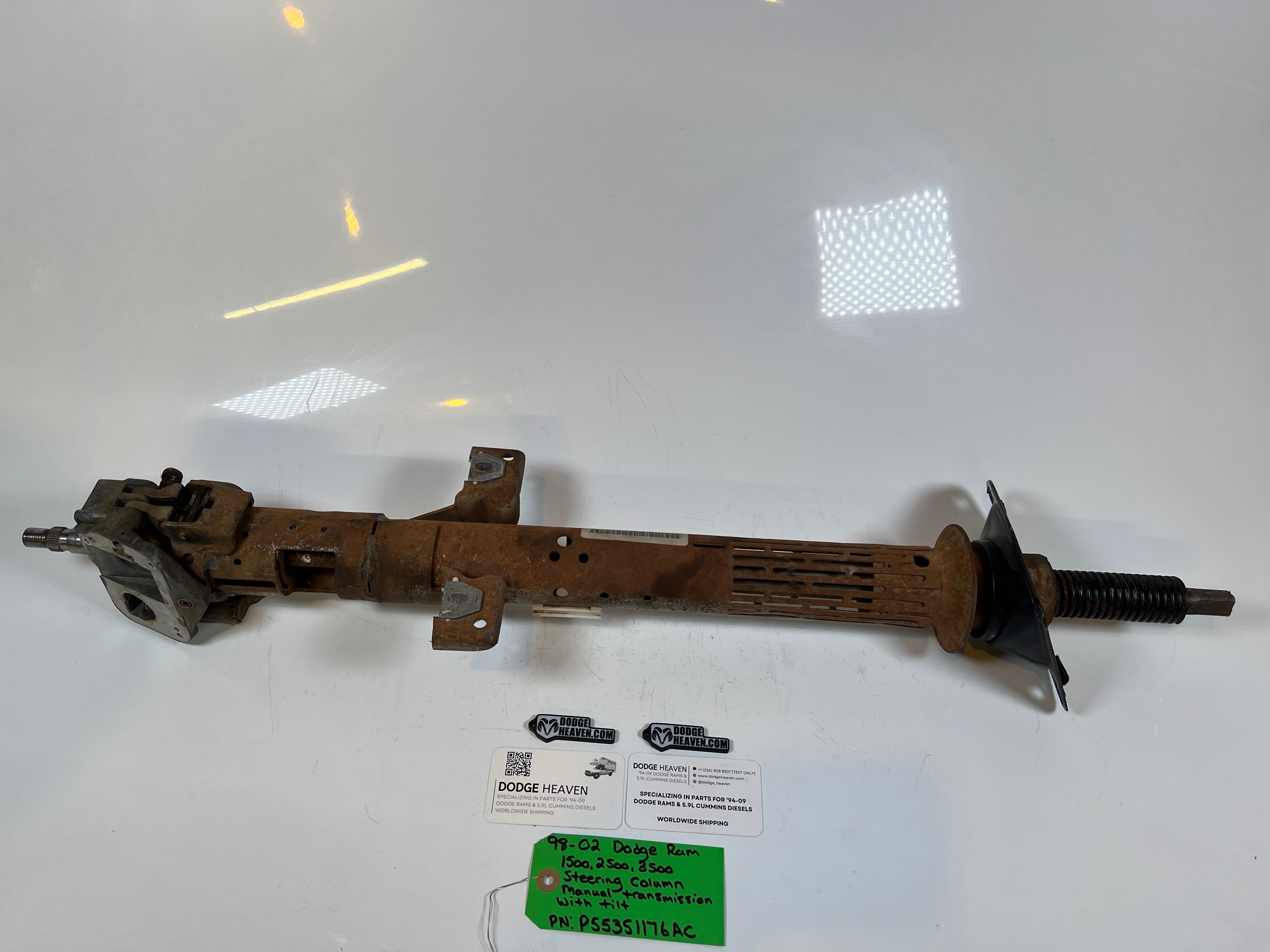 1998-2002 Dodge Ram 1500-3500 Steering Column Manual Trans W TIlt