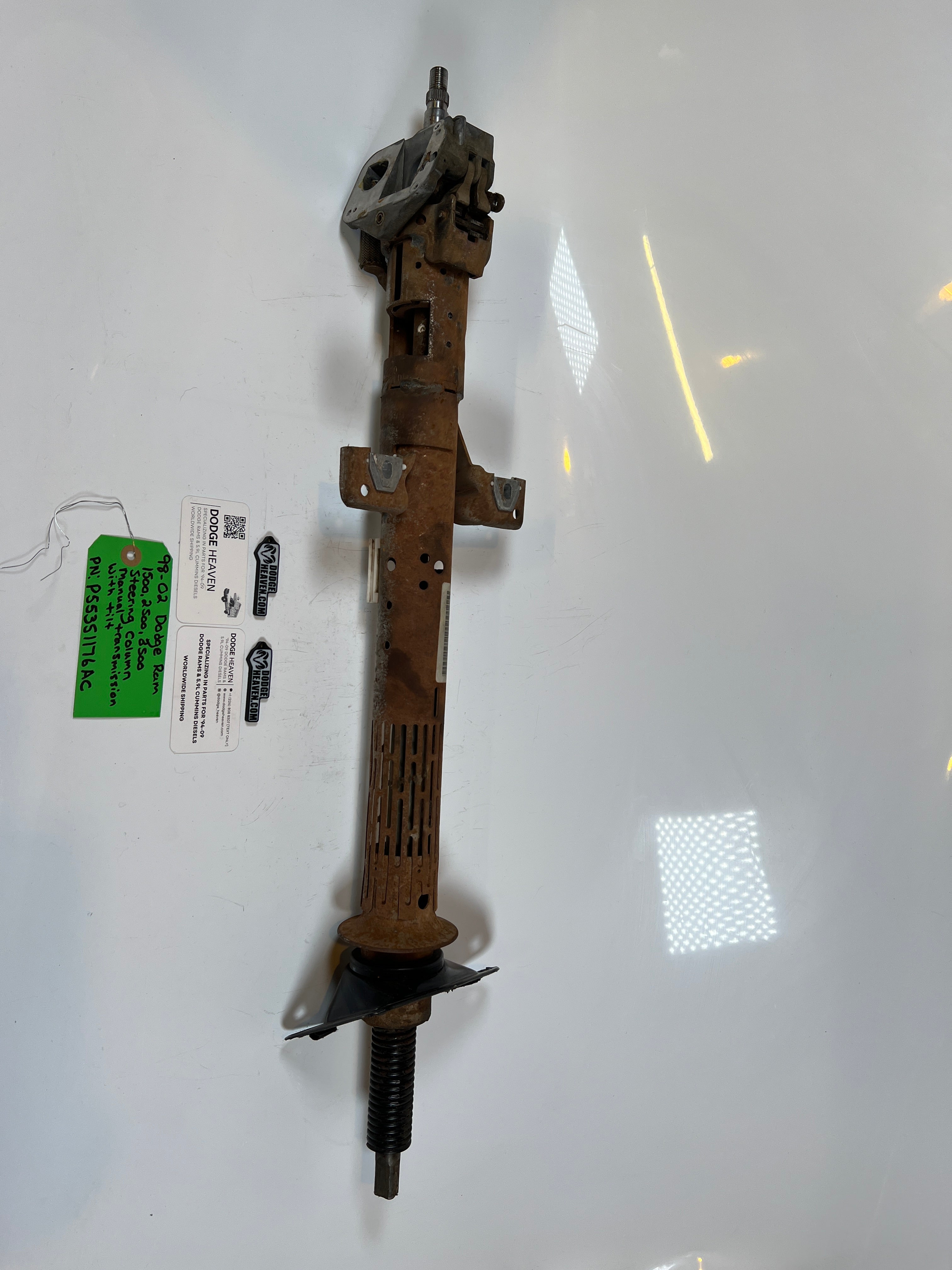 1998-2002 Dodge Ram 1500-3500 Steering Column Manual Trans W TIlt