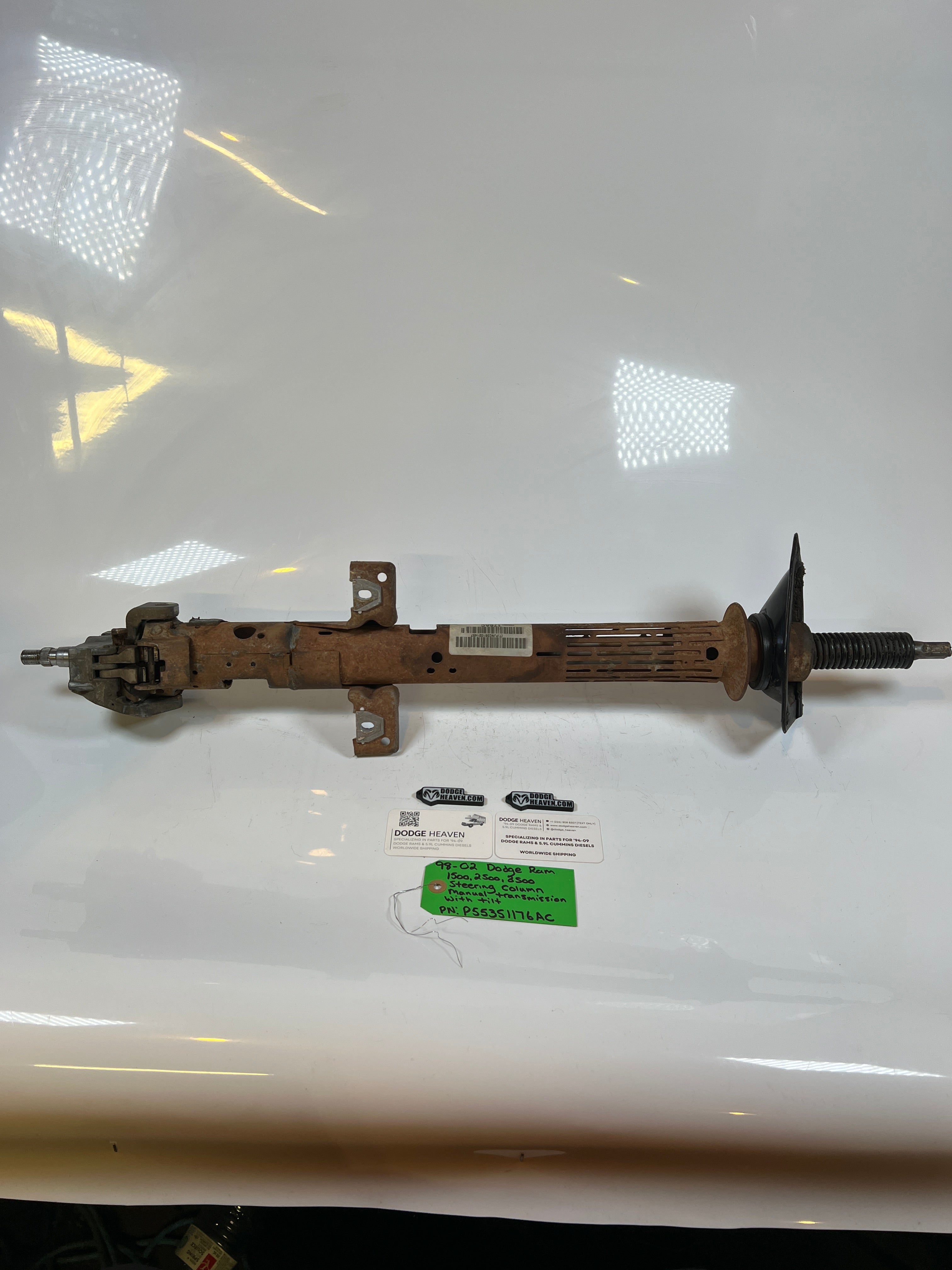 1998-2002 Dodge Ram 1500-3500 Steering Column Manual Trans W TIlt