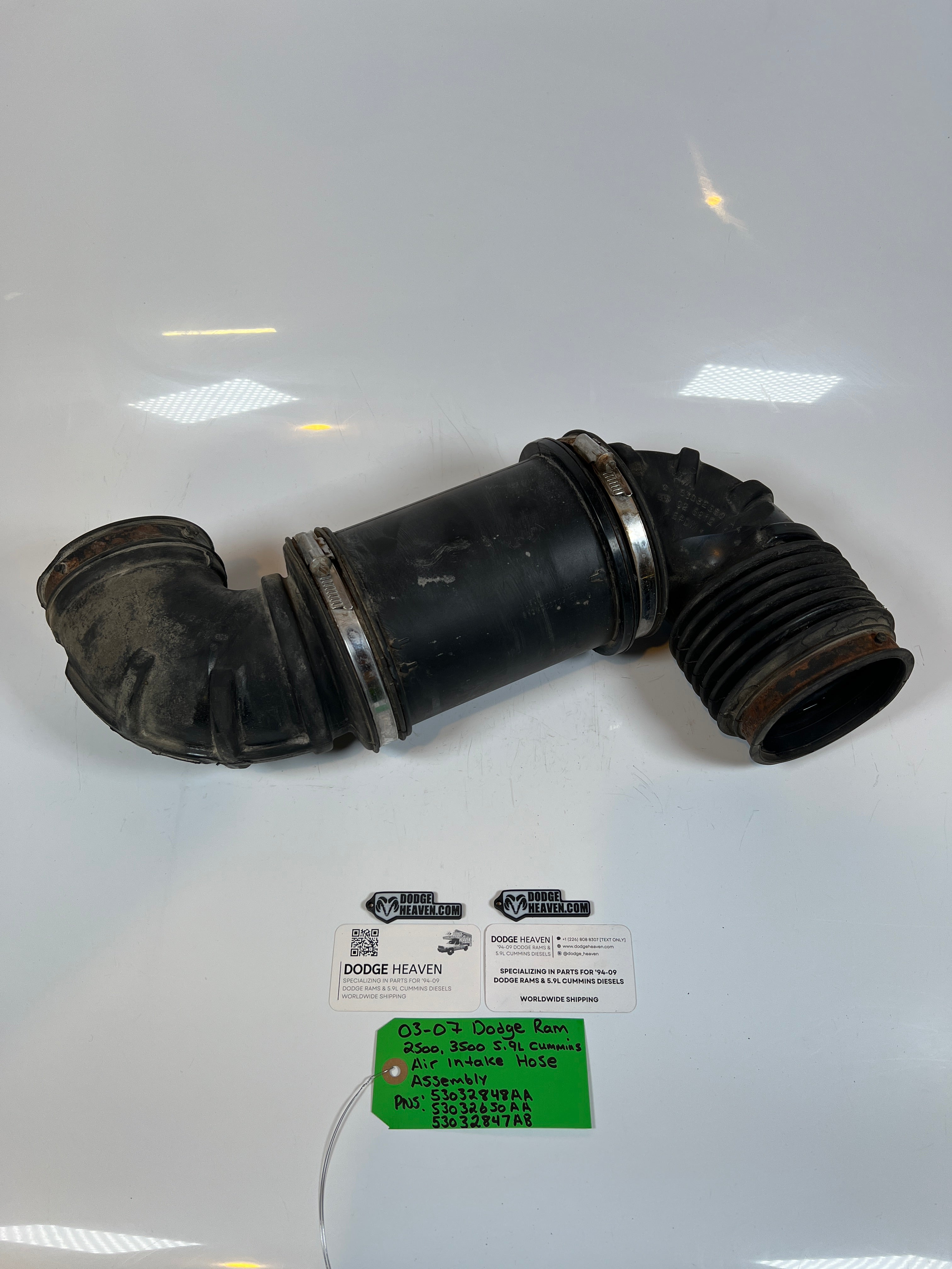 2003-2007 Dodge Ram 2500 3500 Cummins Air Intake Duct / Tube Assembly