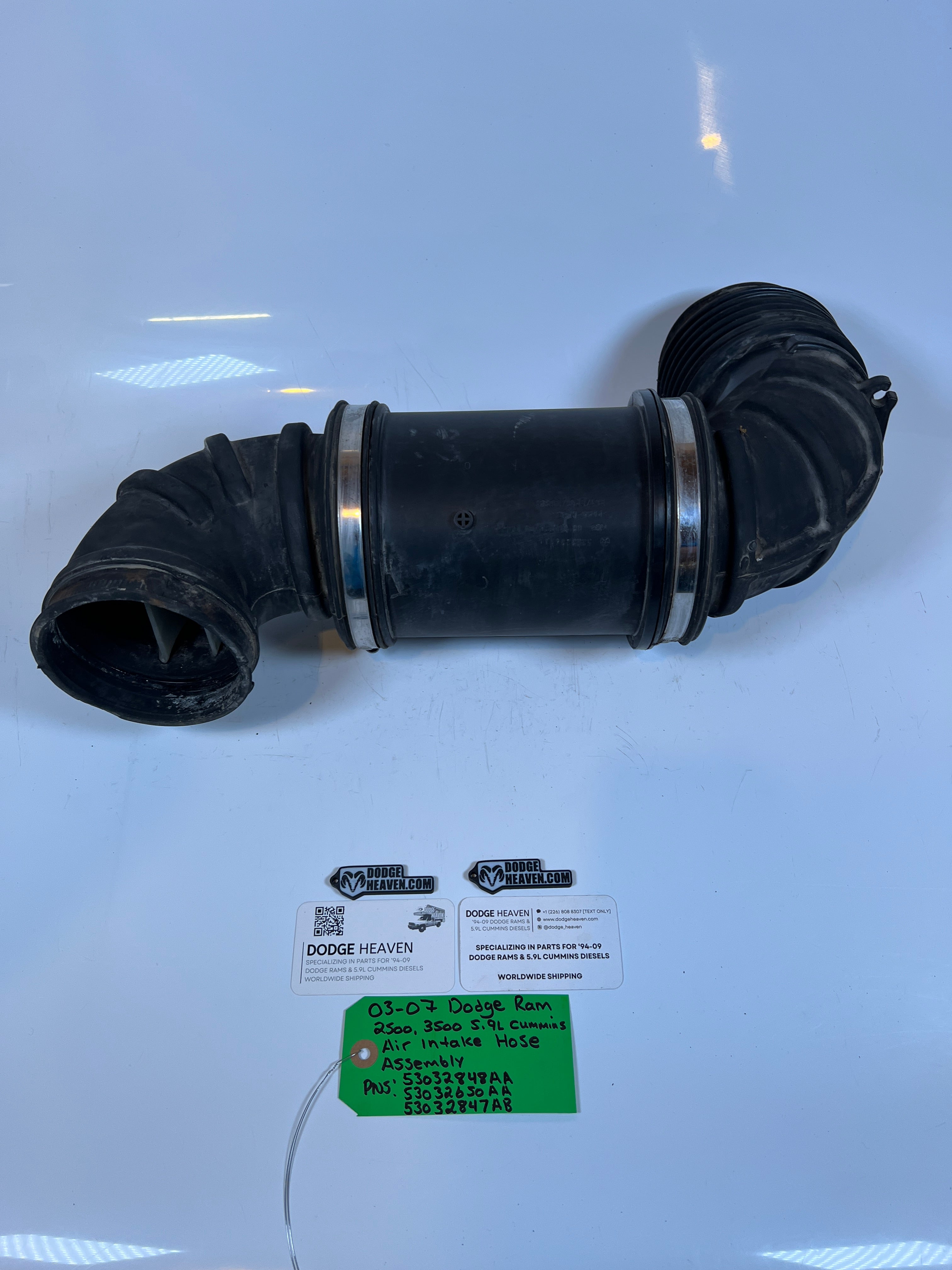 2003-2007 Dodge Ram 2500 3500 Cummins Air Intake Duct / Tube Assembly