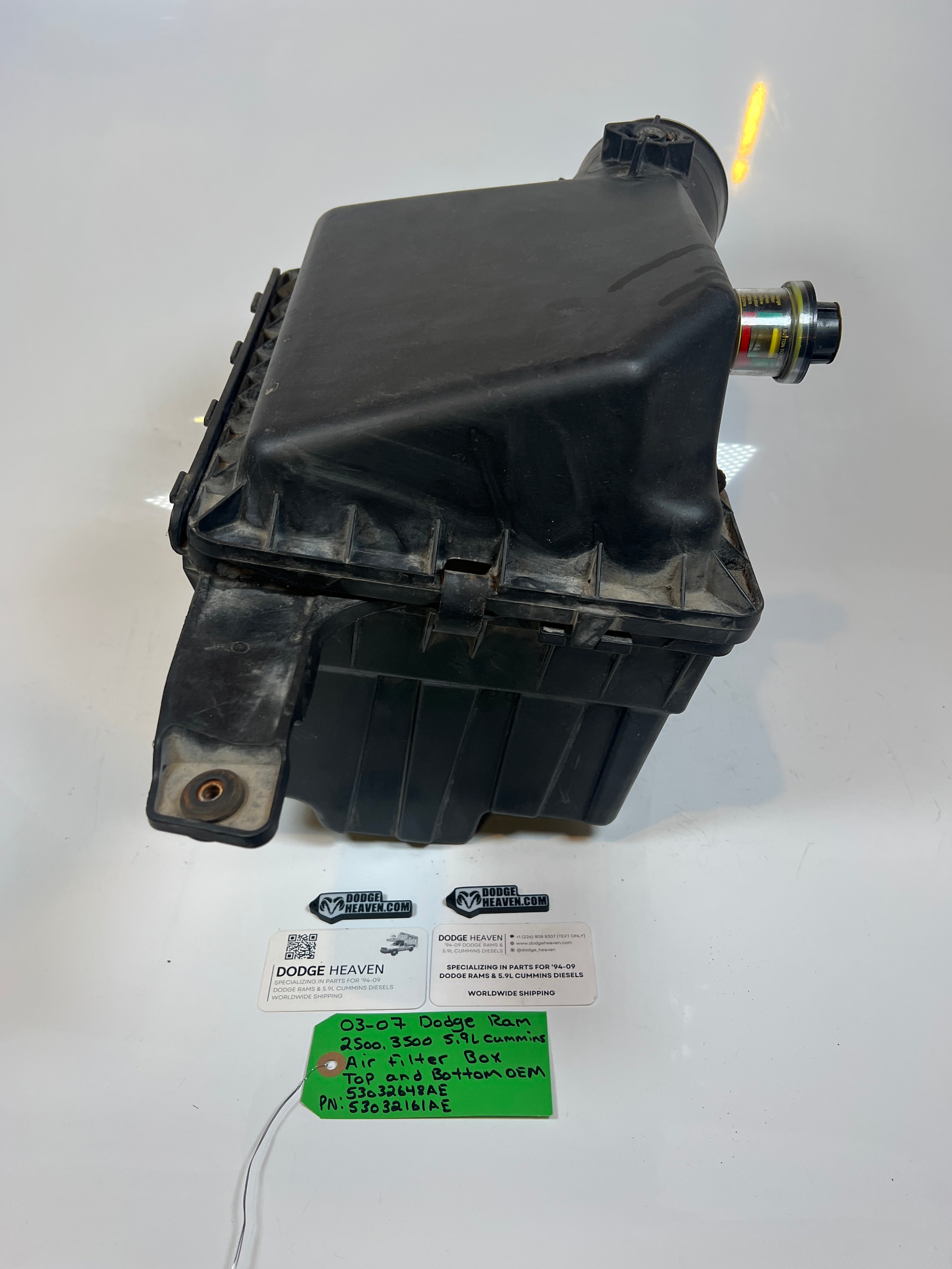 2003-2007 Dodge Ram 2500 3500 5.9L Cummins Air Filter Box Top & Bottom