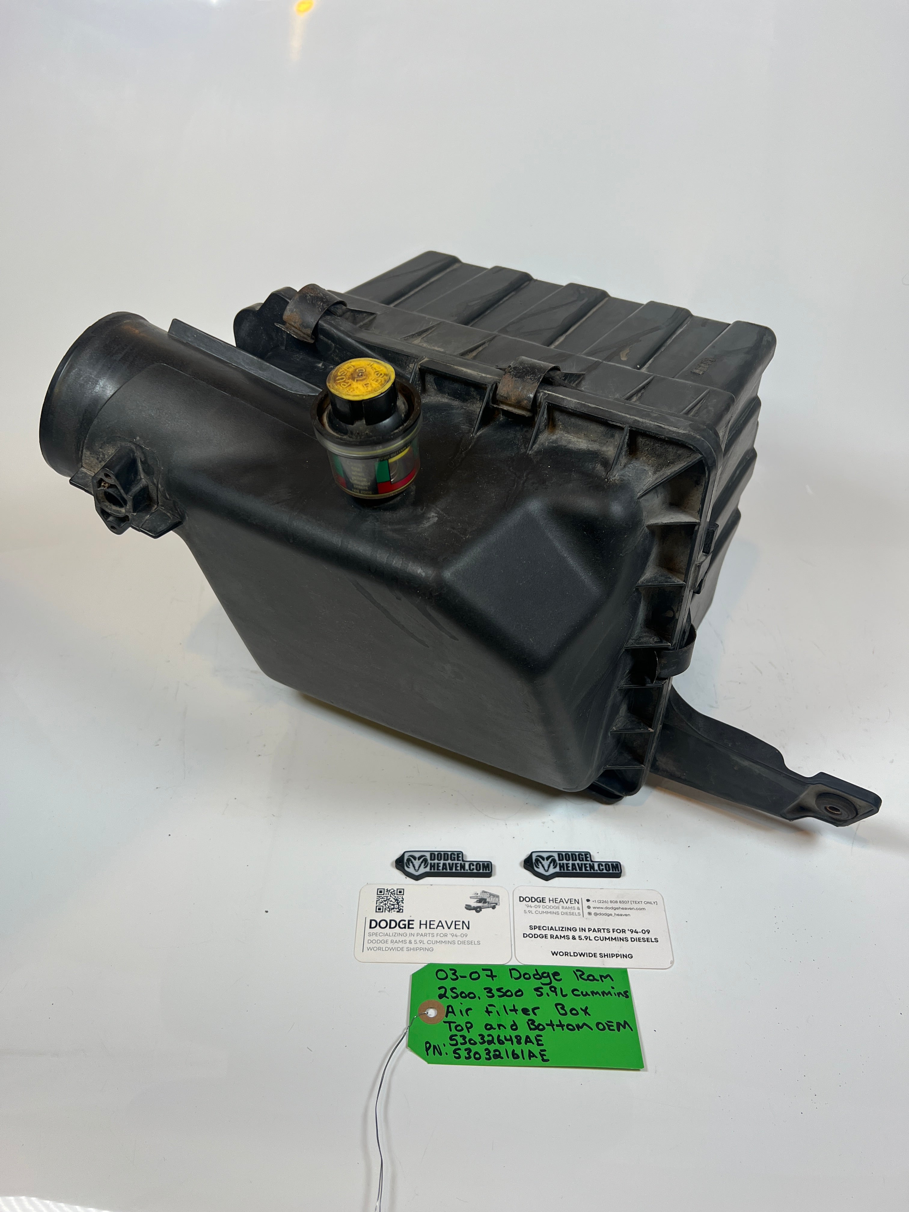 2003-2007 Dodge Ram 2500 3500 5.9L Cummins Air Filter Box Top & Bottom