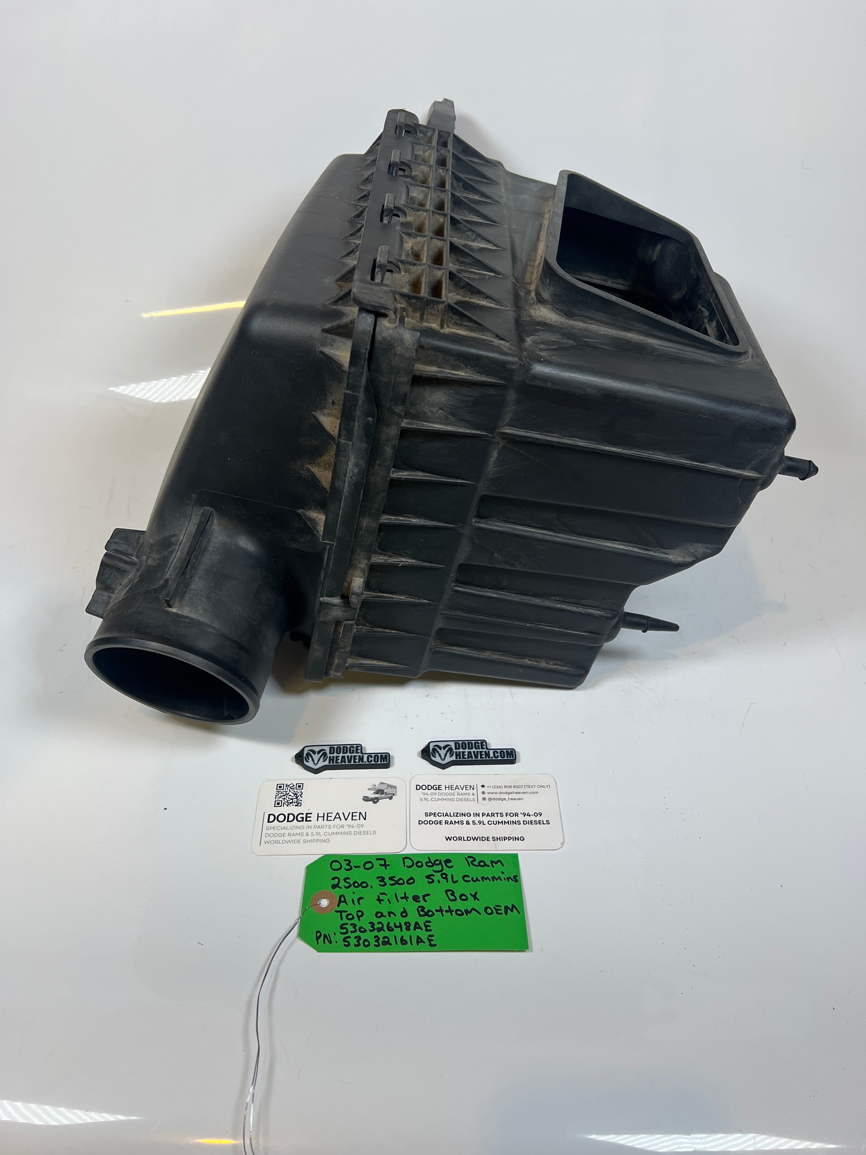 2003-2007 Dodge Ram 2500 3500 5.9L Cummins Air Filter Box Top & Bottom