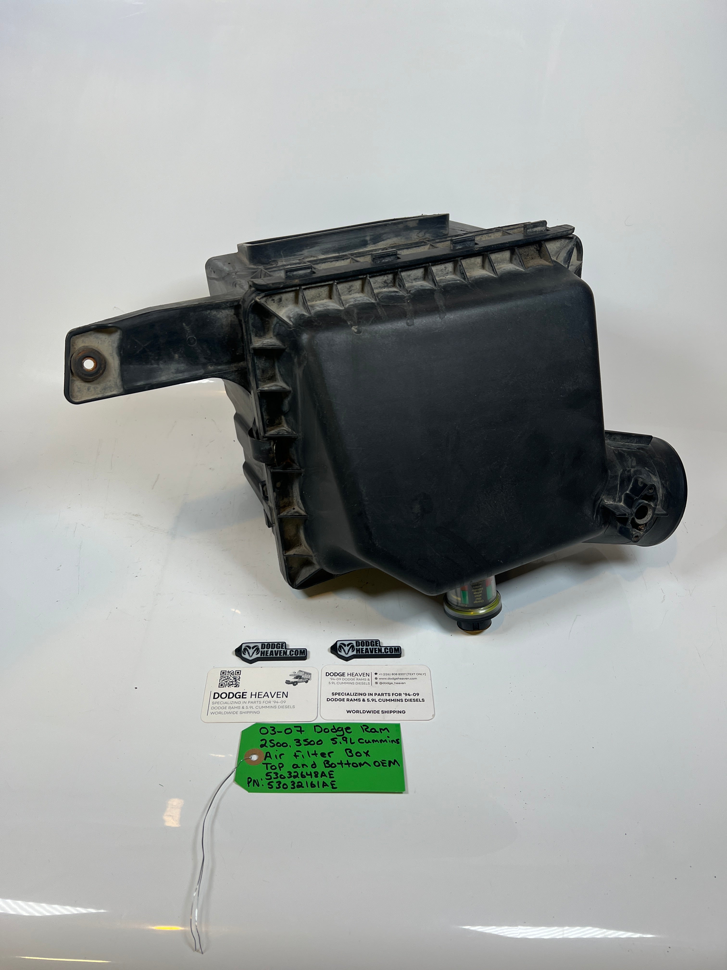 2003-2007 Dodge Ram 2500 3500 5.9L Cummins Air Filter Box Top & Bottom