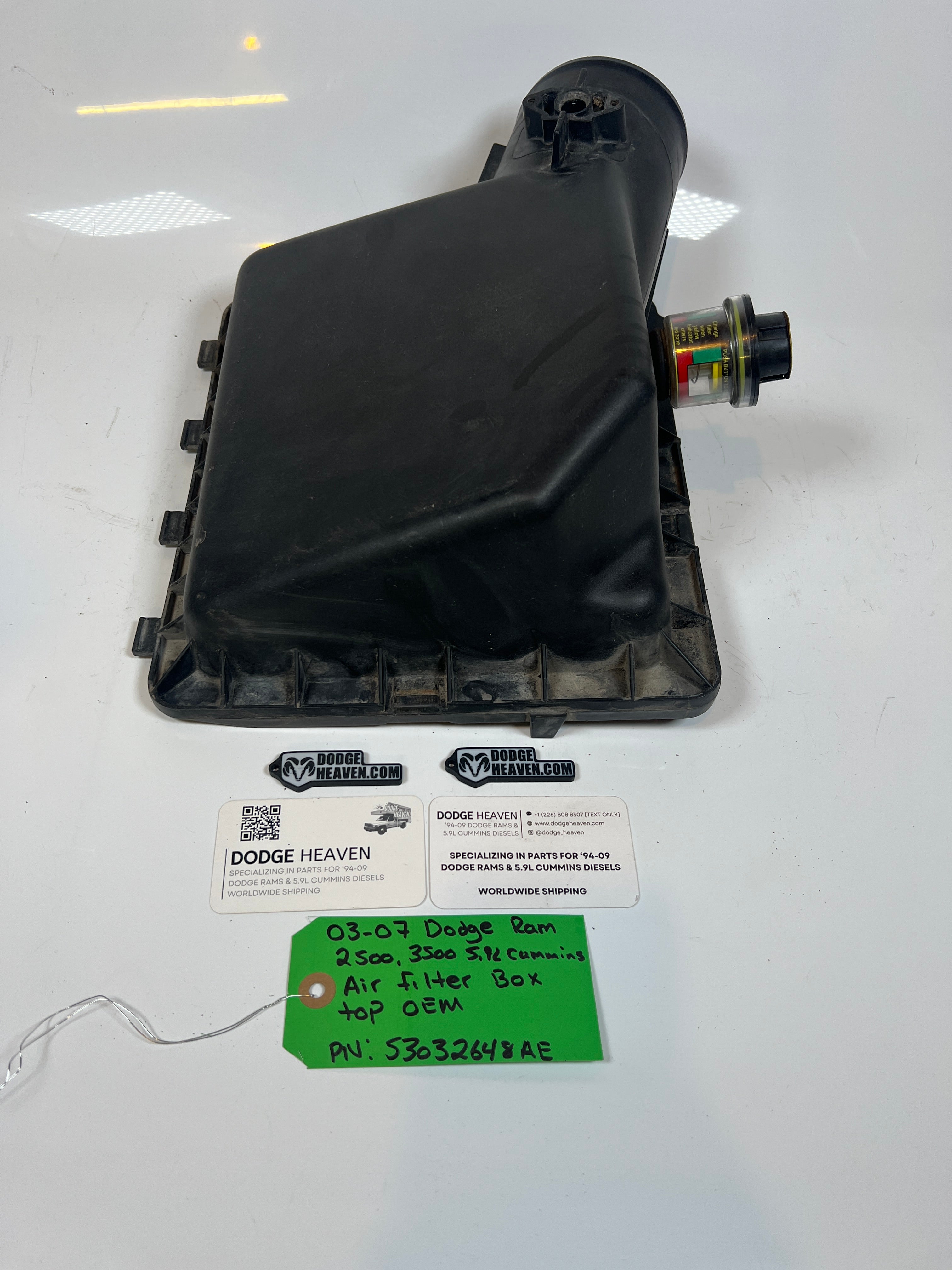 2003-2007 Dodge Ram 2500 3500 5.9L Cummins Air Filter Box Top